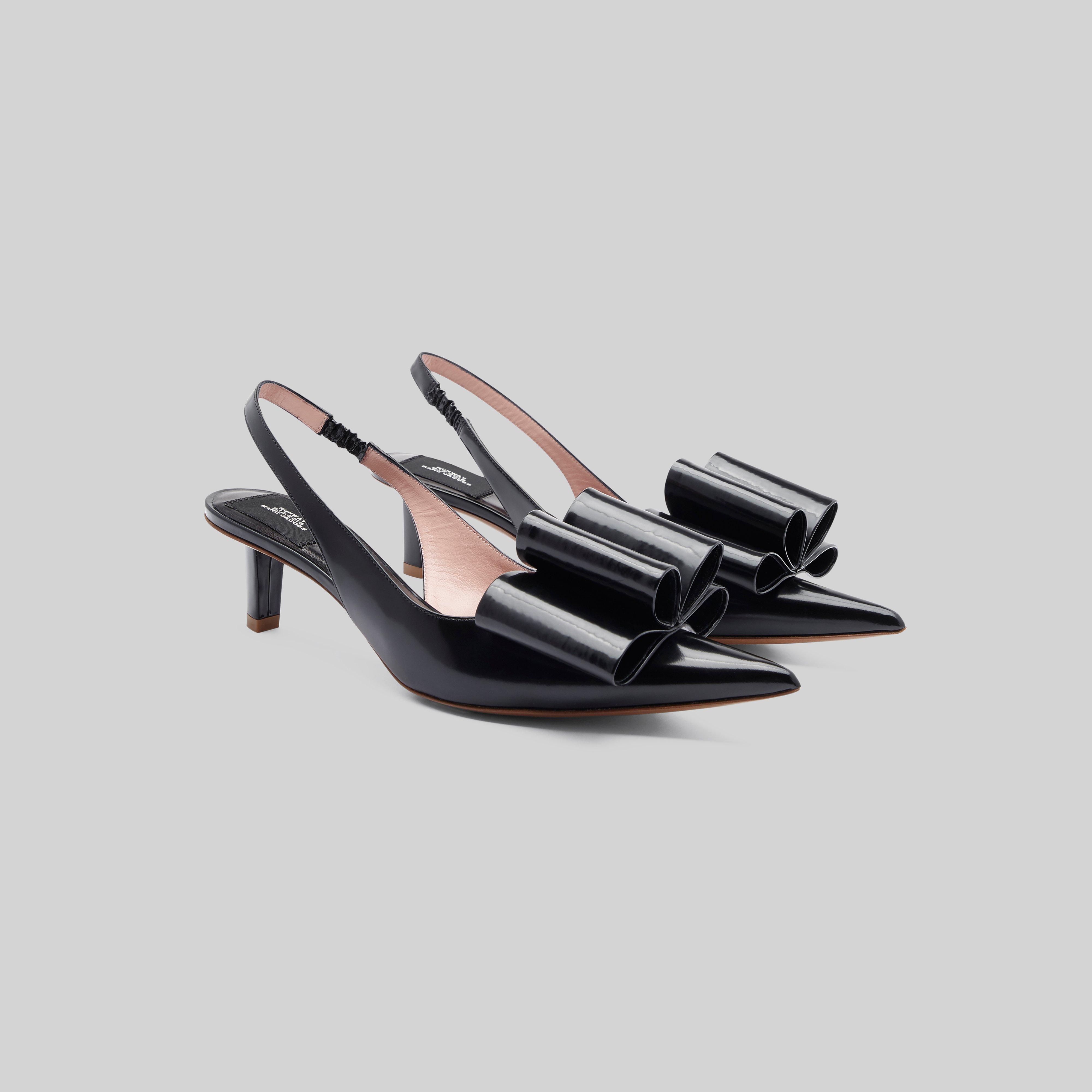 marc jacobs slingback pump with bow
