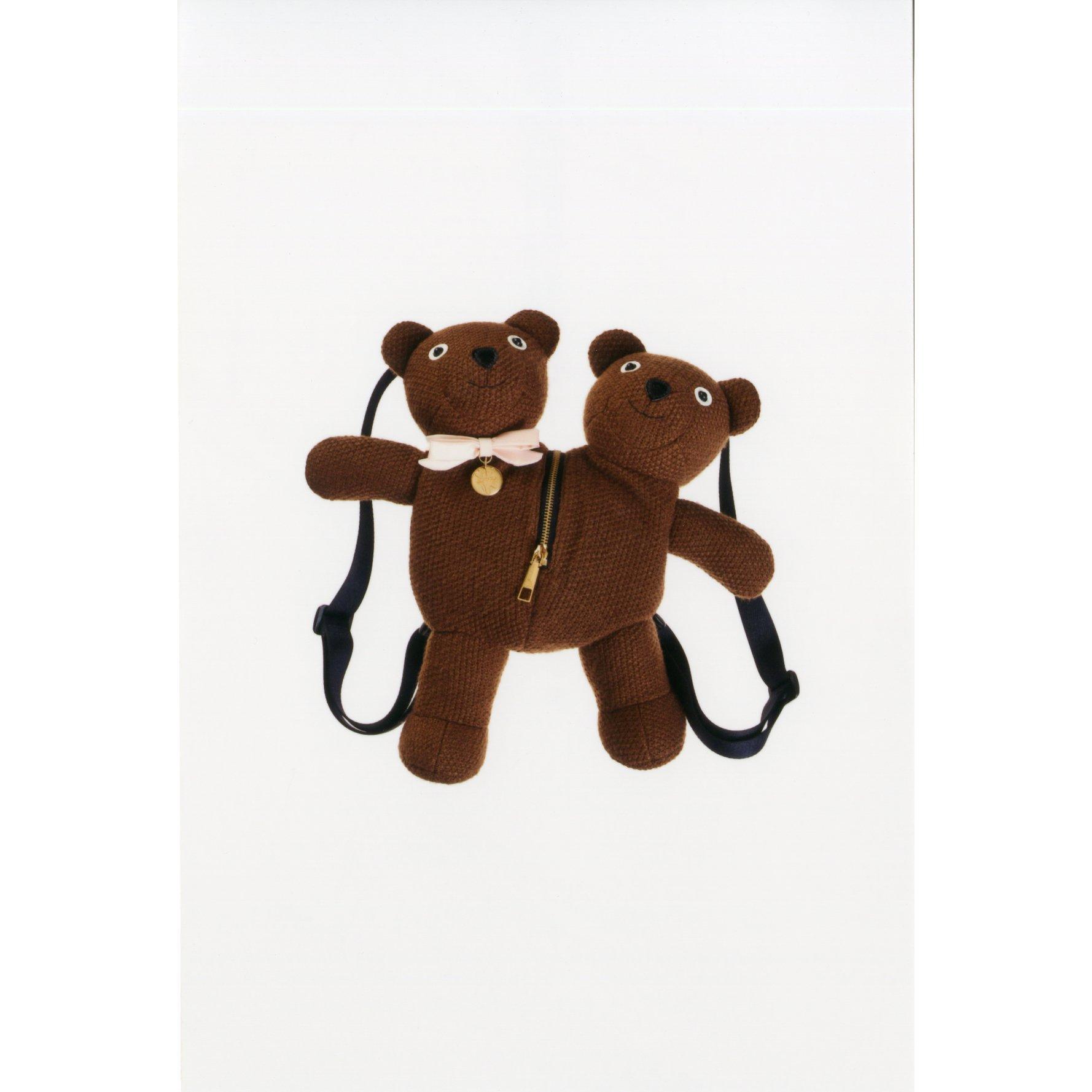 Marc Jacobs Brown Heaven By Double-headed Teddy Backpack | Lyst