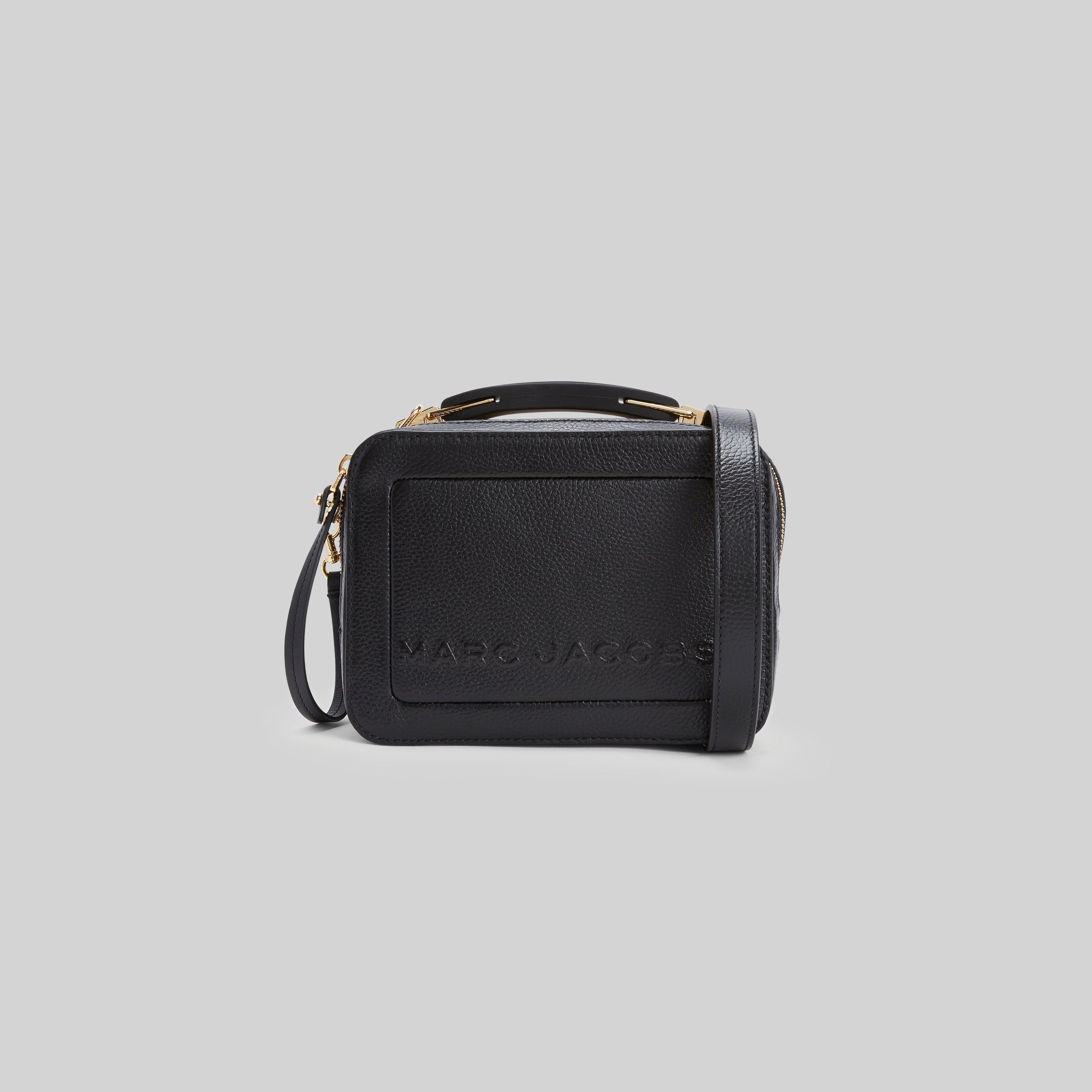 Marc Jacobs Mini Box Crossbody Bag in Black