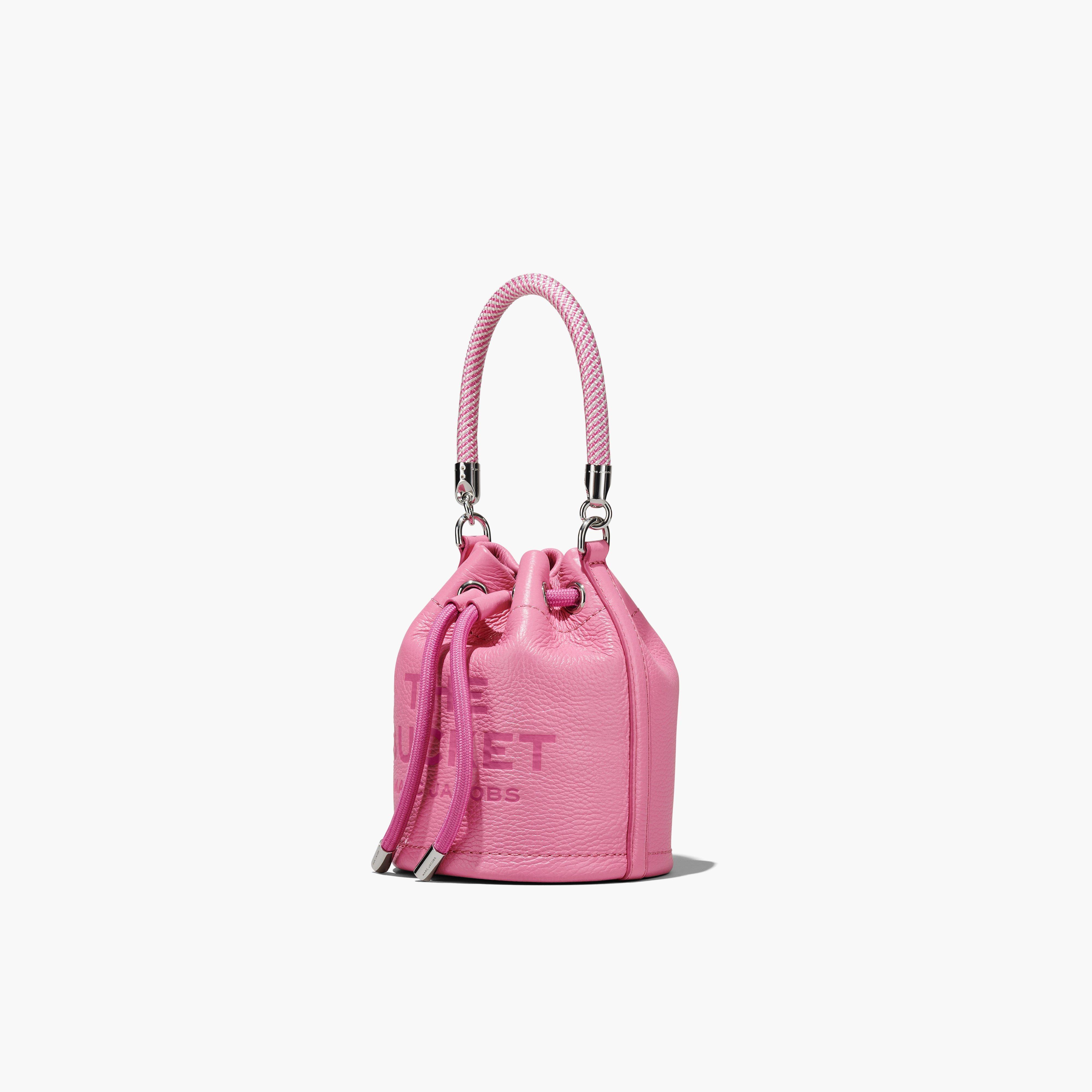 Marc Jacobs pink The Marc Jacobs Micro Leather The Bucket Bag