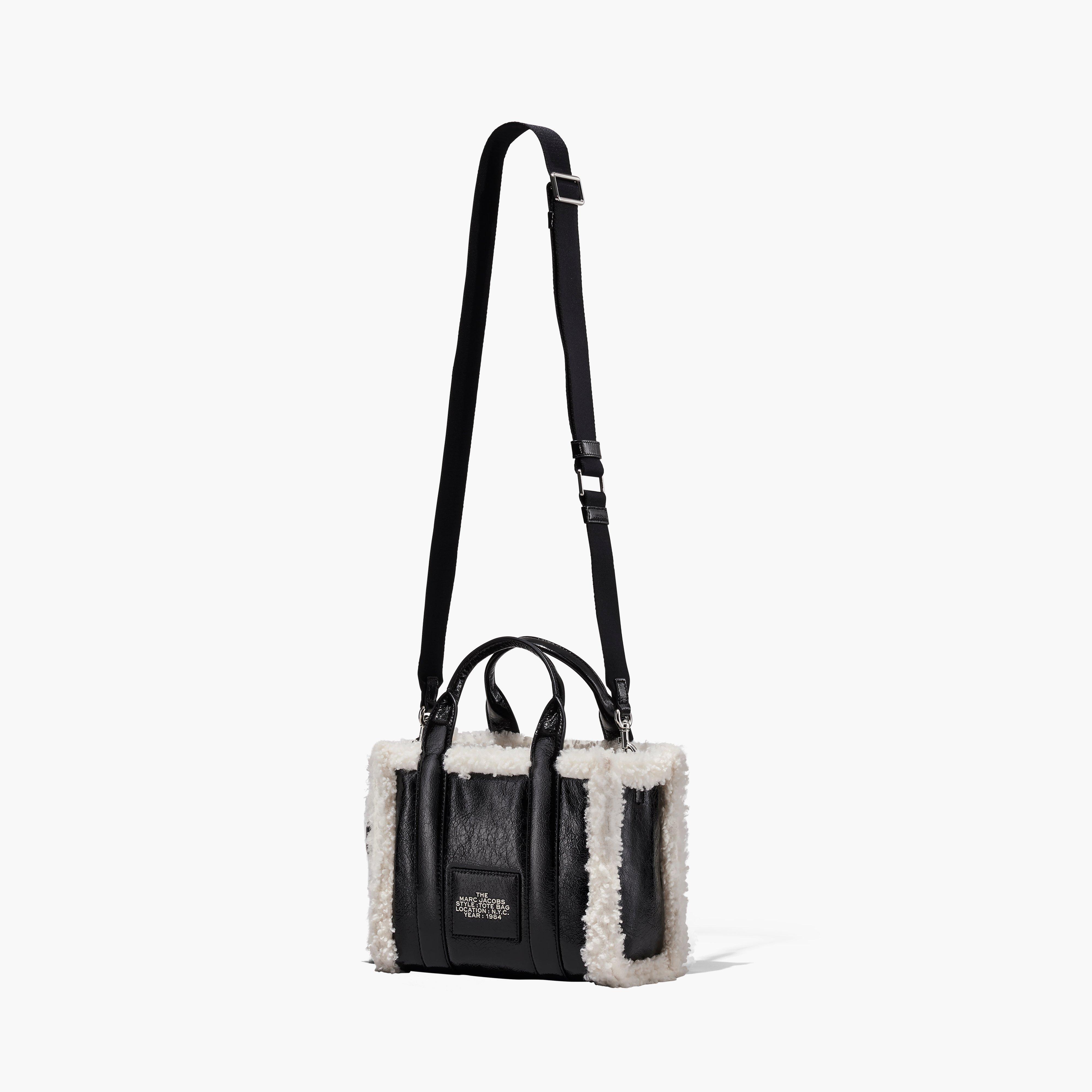 Marc Jacobs black The Crinkle Leather Camera bag