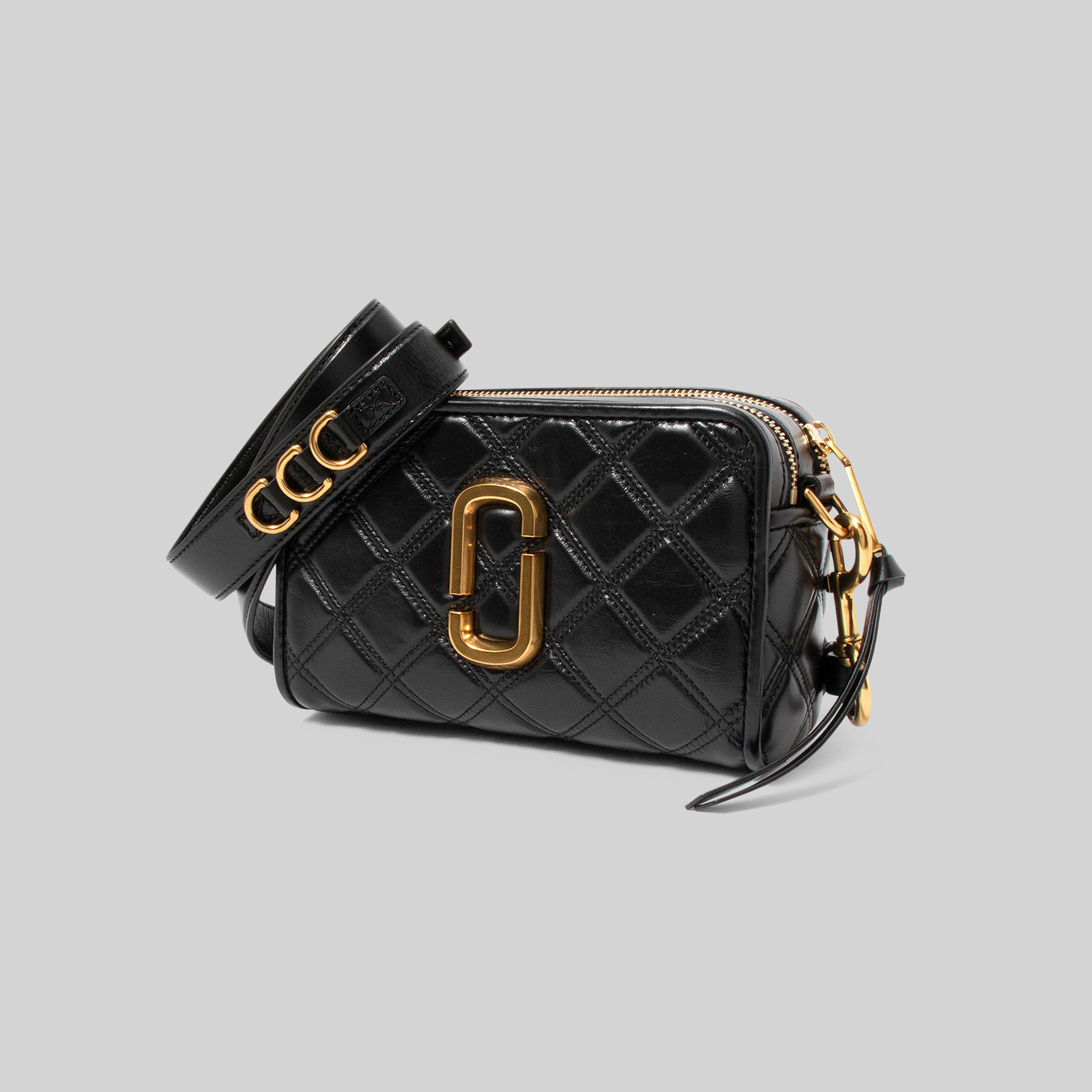 Marc Jacobs The Quilted Softshot 21 Bag in Black | Lyst