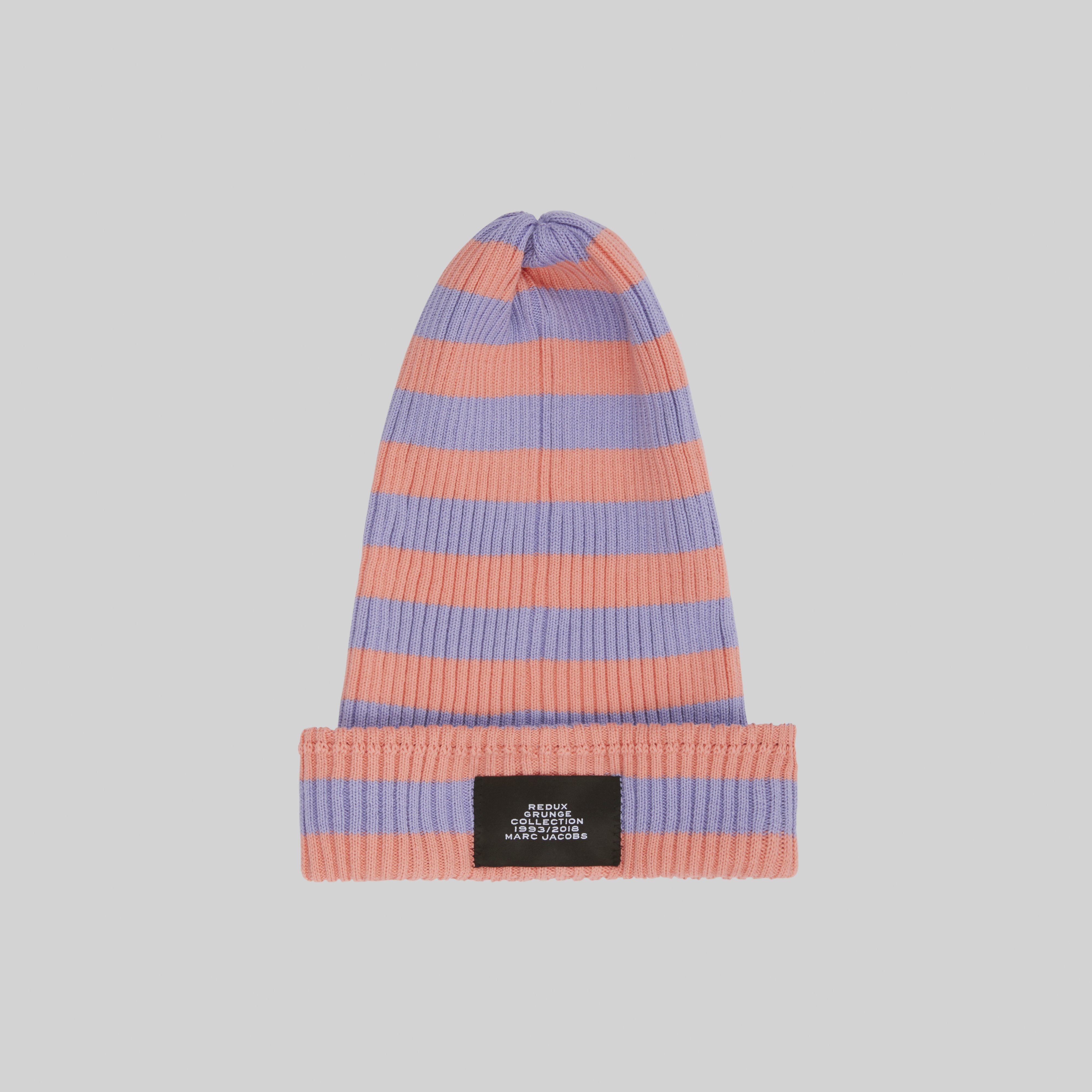 Marc Jacobs Thinstriped Knit Beanie Lyst