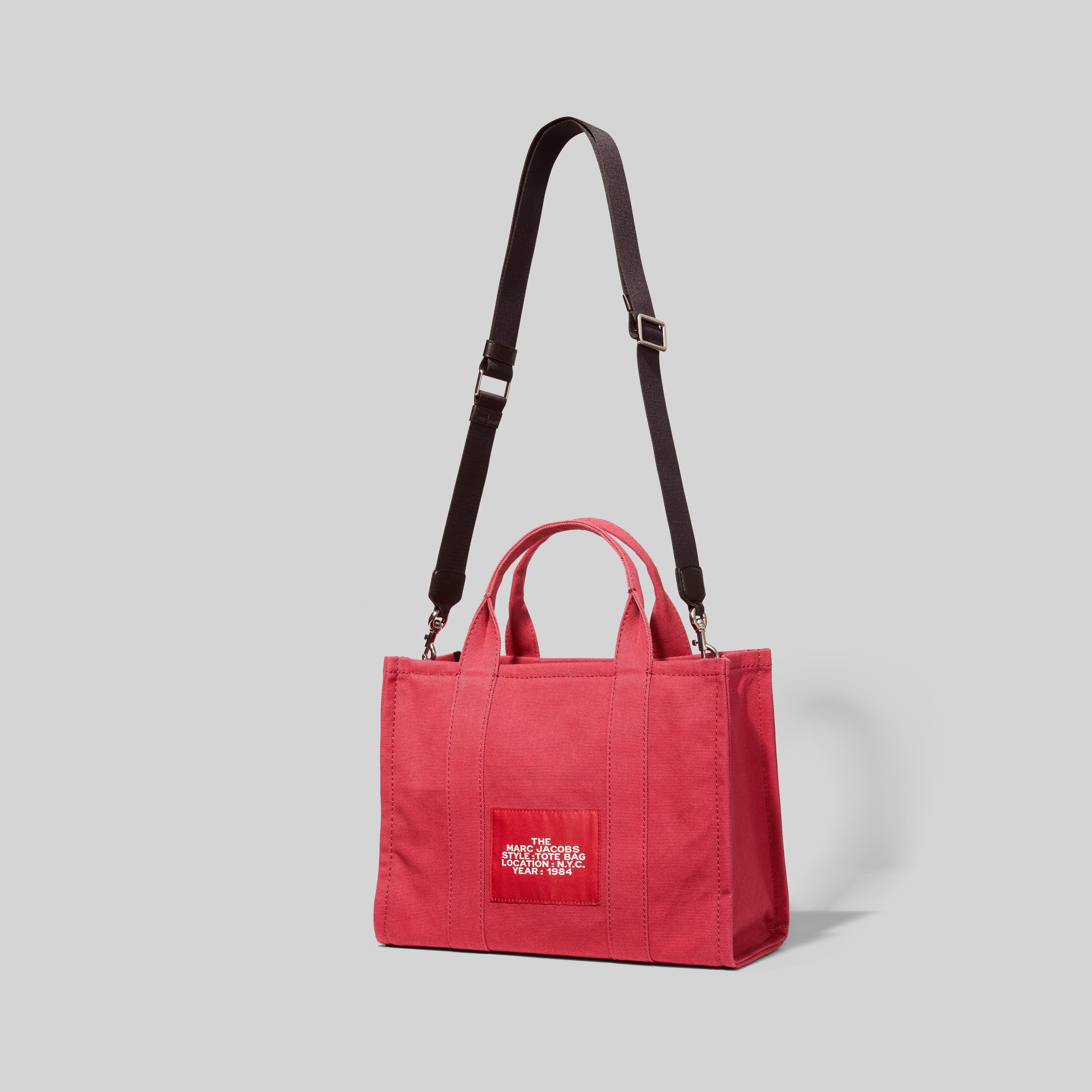 Marc Jacobs Canvas The Small Traveler Tote Bag in Red - Lyst
