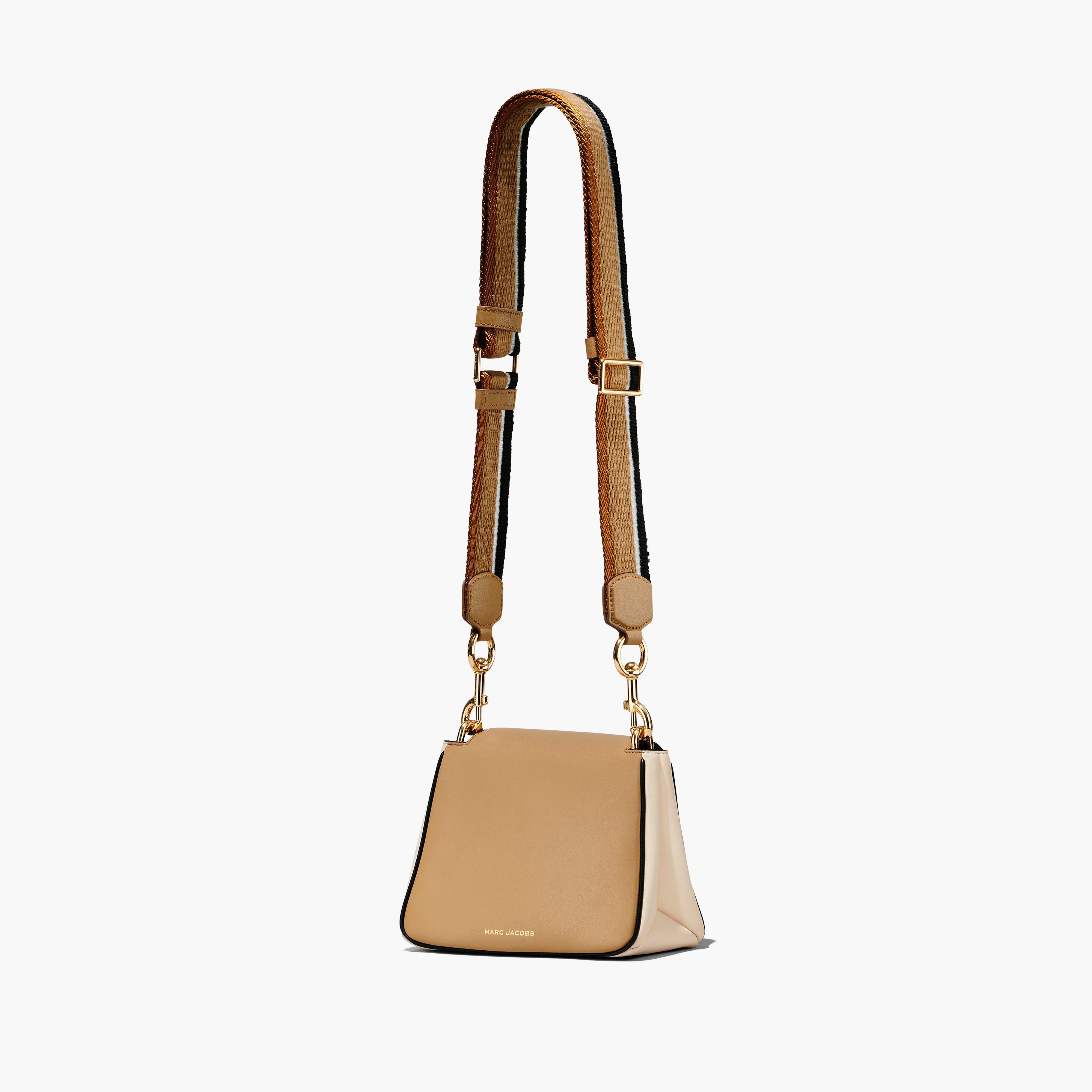 Marc Jacobs The Colorblock J Marc Chain Mini Satchel Bag in Brown