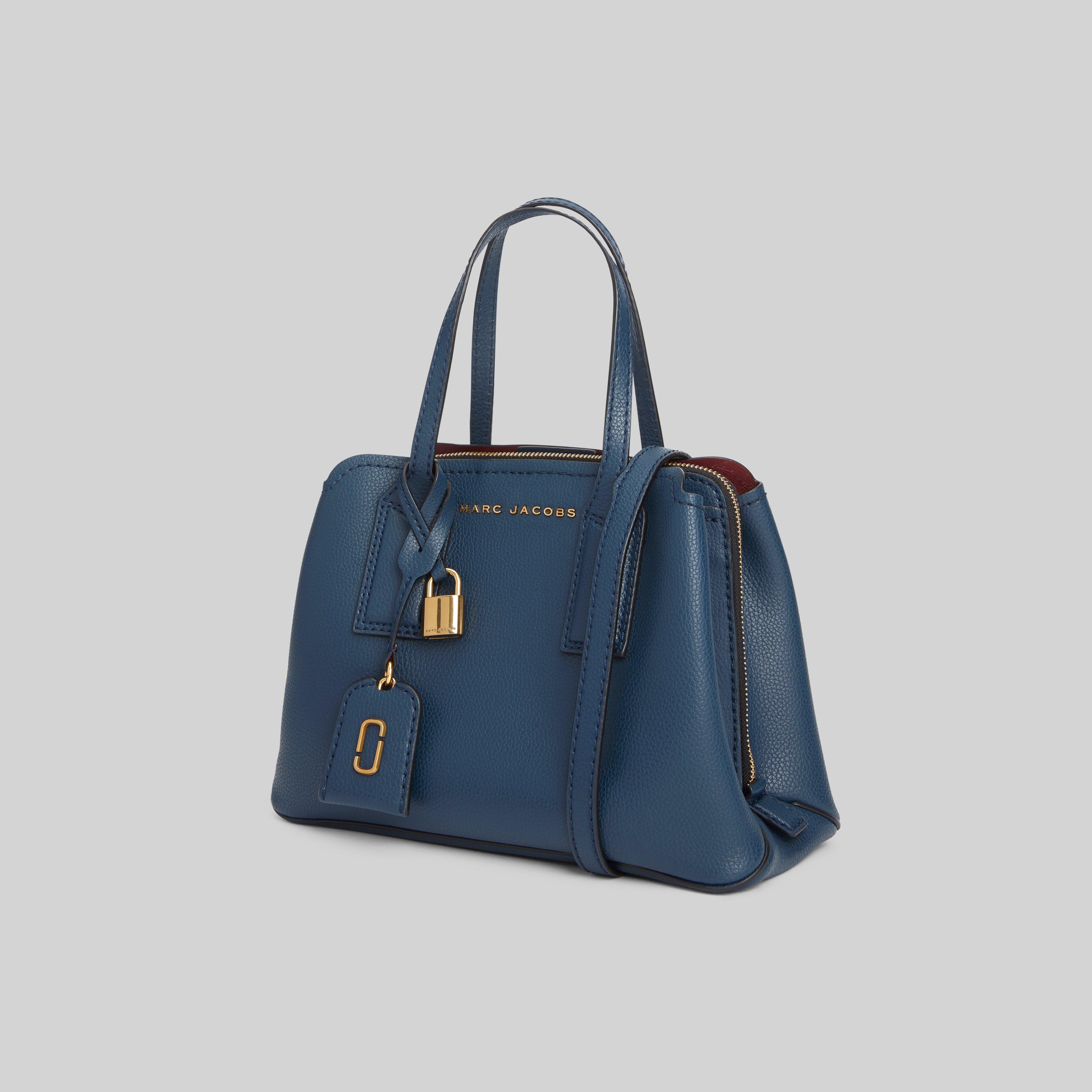 Marc Jacobs The Editor 29 Leather Satchel in Blue,Gold Tone (Blue) - Lyst