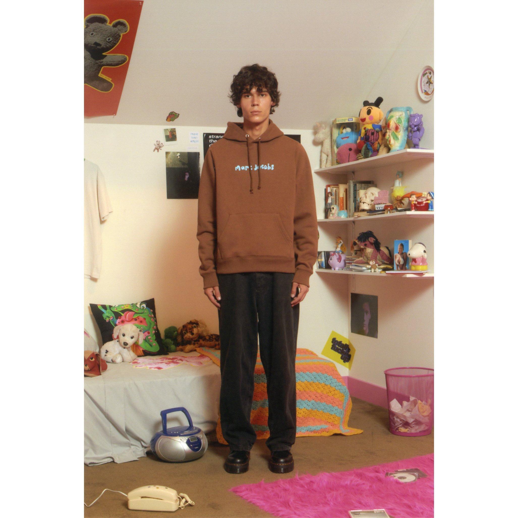 marc jacobs brown hoodie