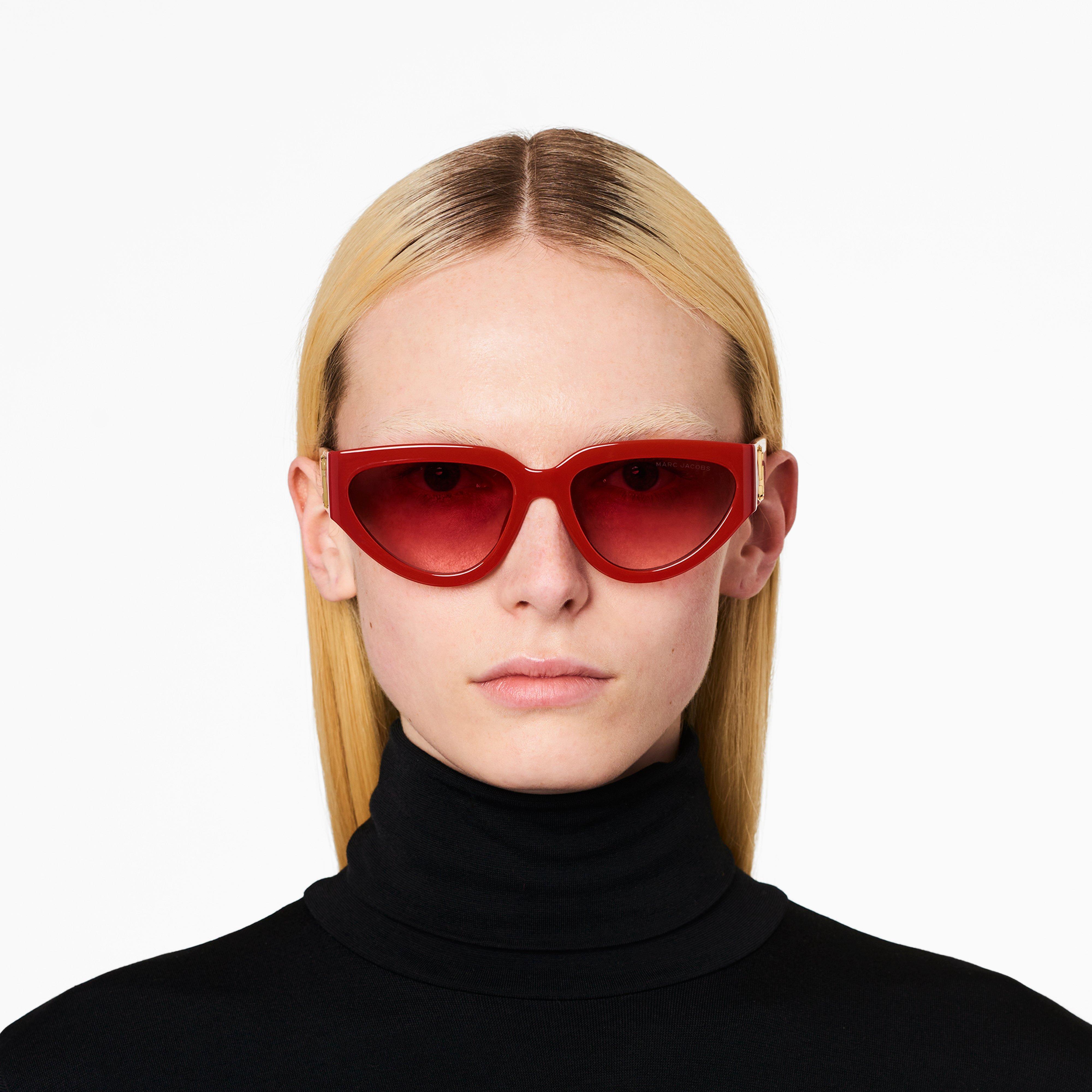 Marc Jacobs Marc Cat Eye Red | Lyst