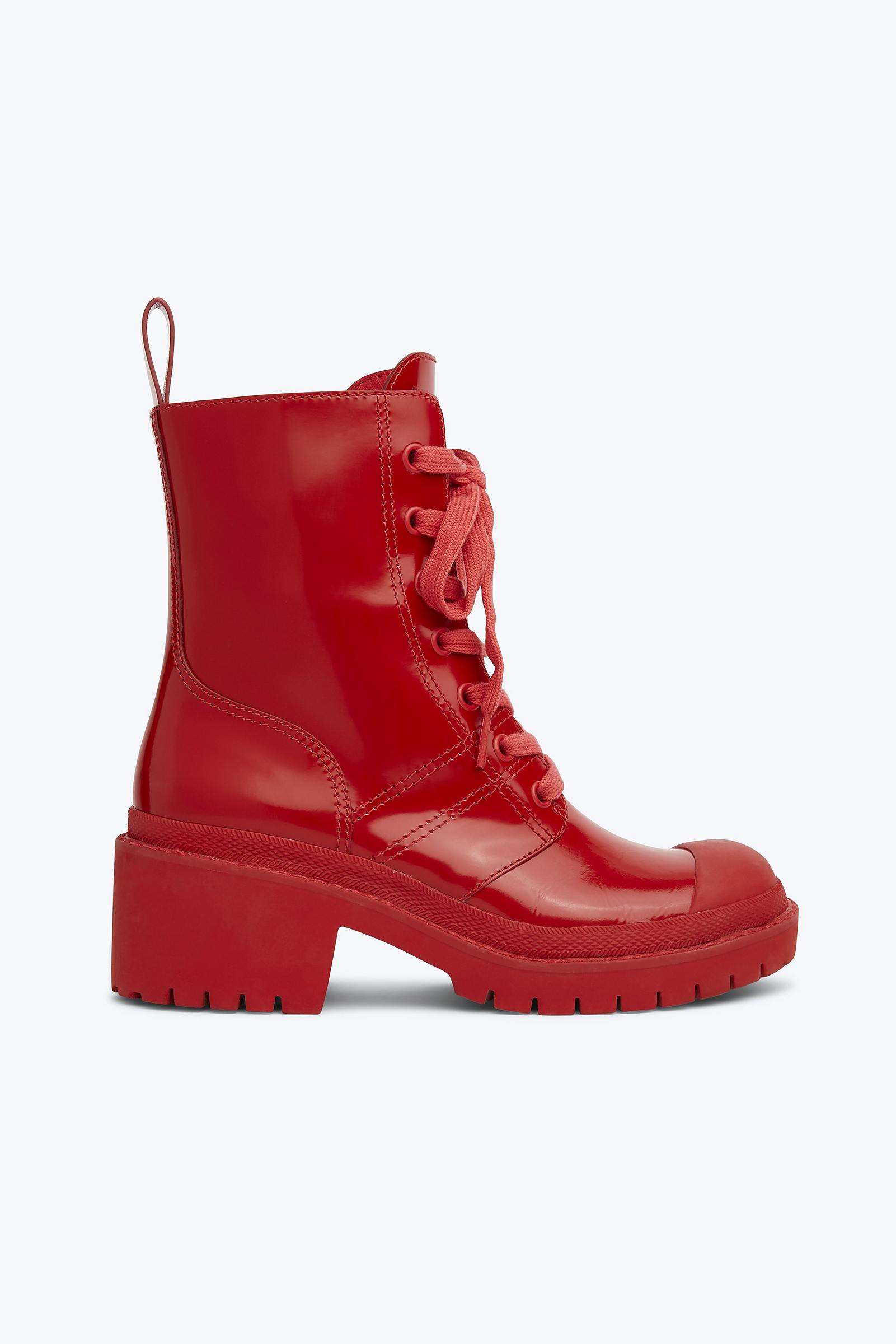 marc jacobs red boots