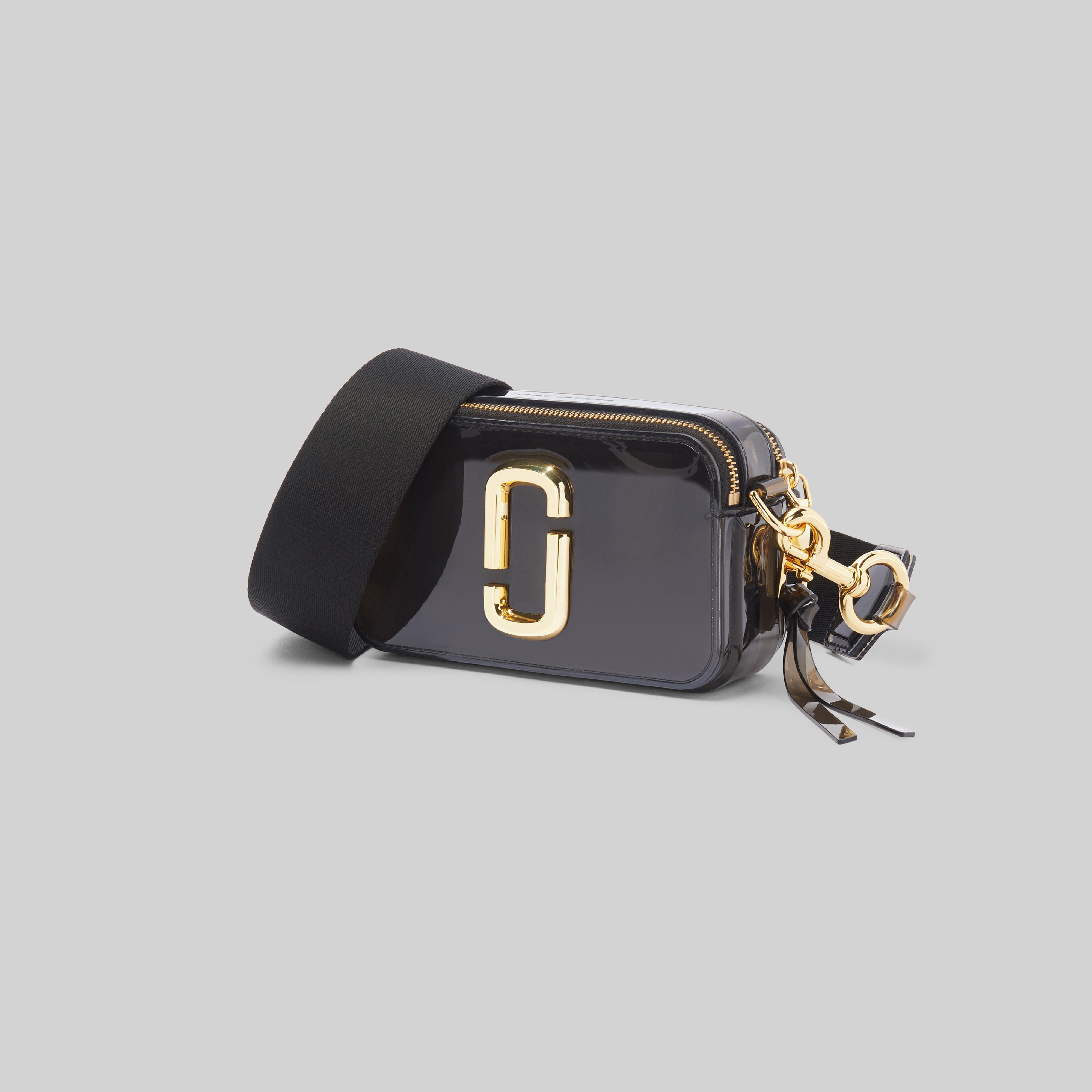 Marc Jacobs The Jelly Snapshot Bag In Black Pvc Lyst