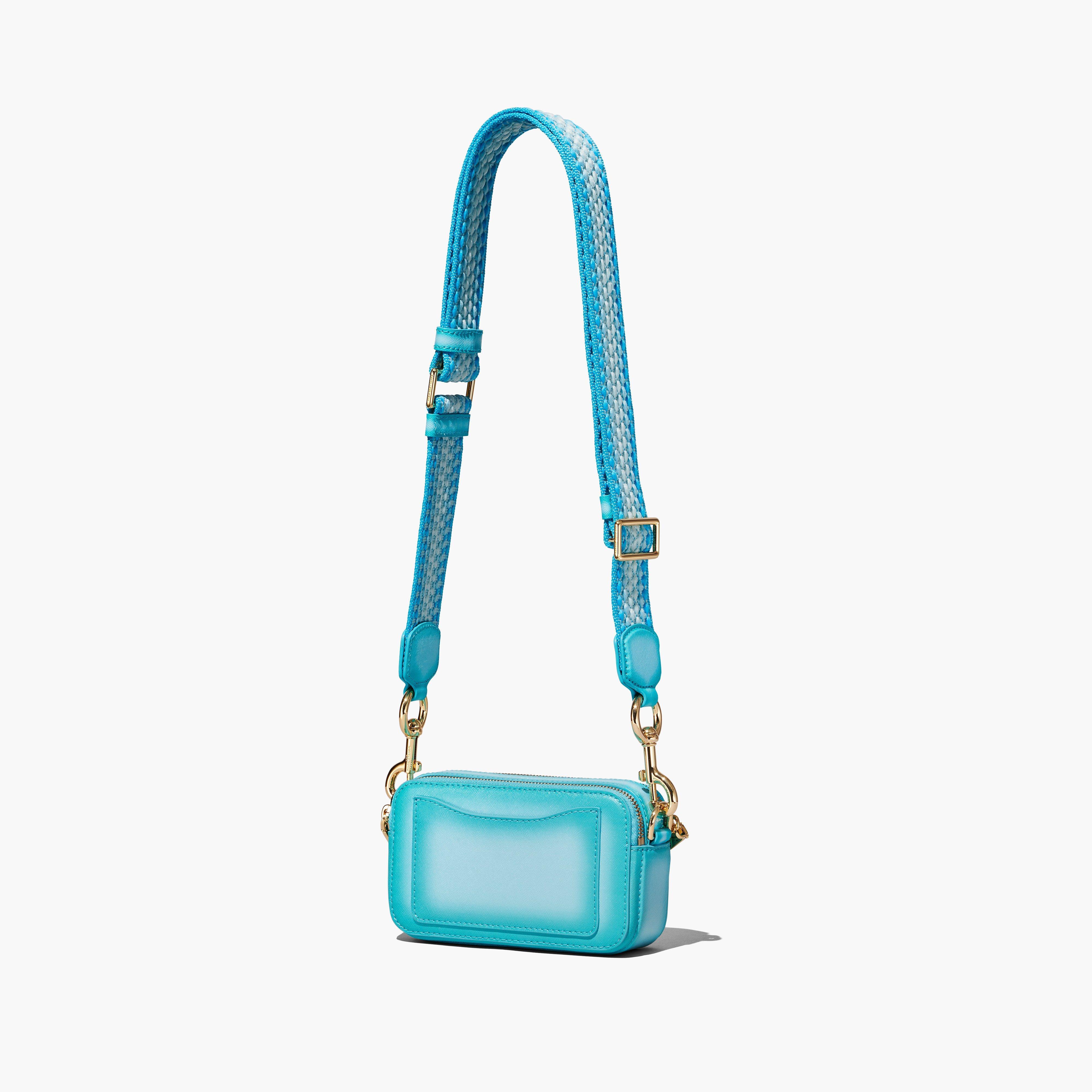 Marc Jacobs Snapshot Crossbody Bag, Lake Blue Multi, New With Tags +  Dustbag