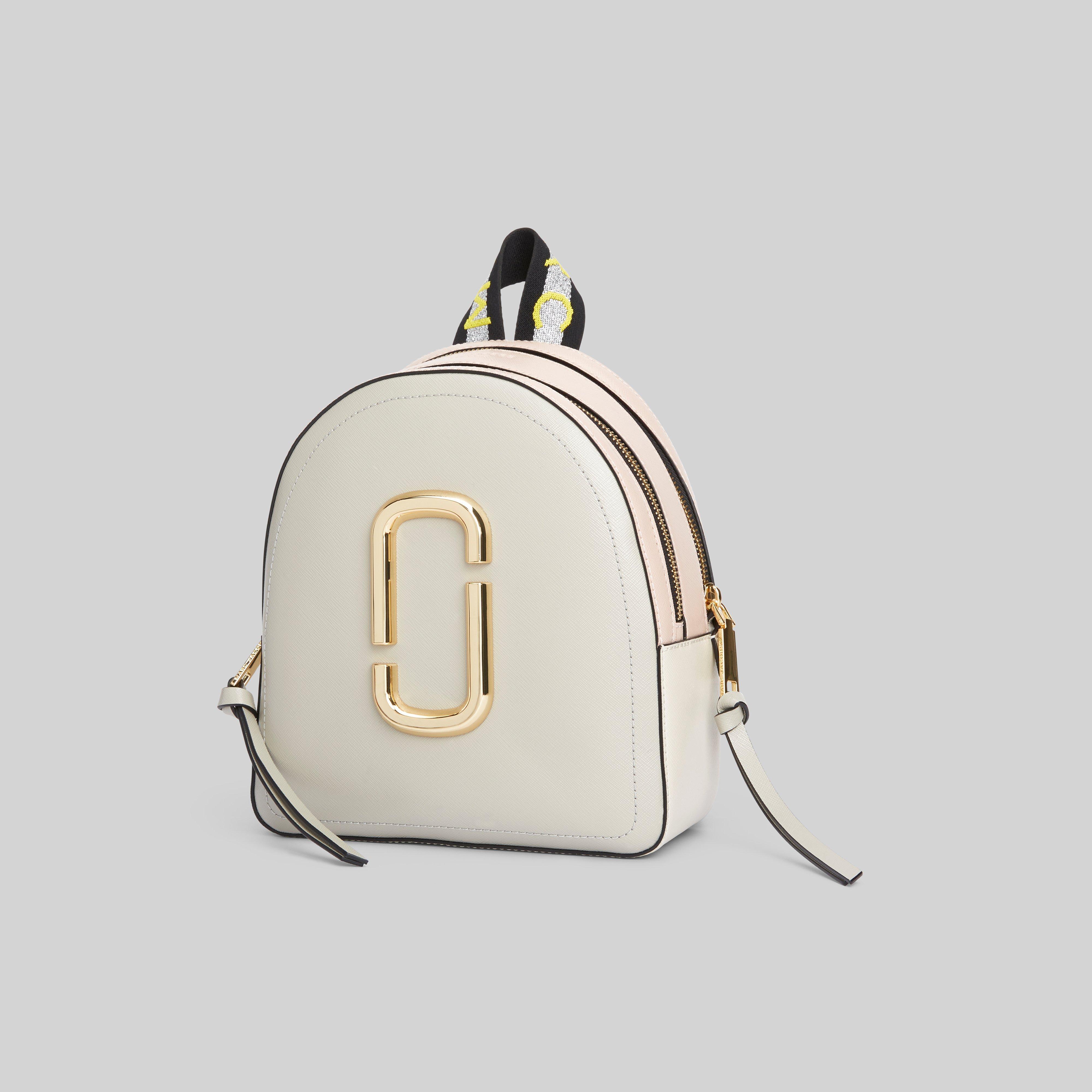 logo strap pack shot backpack