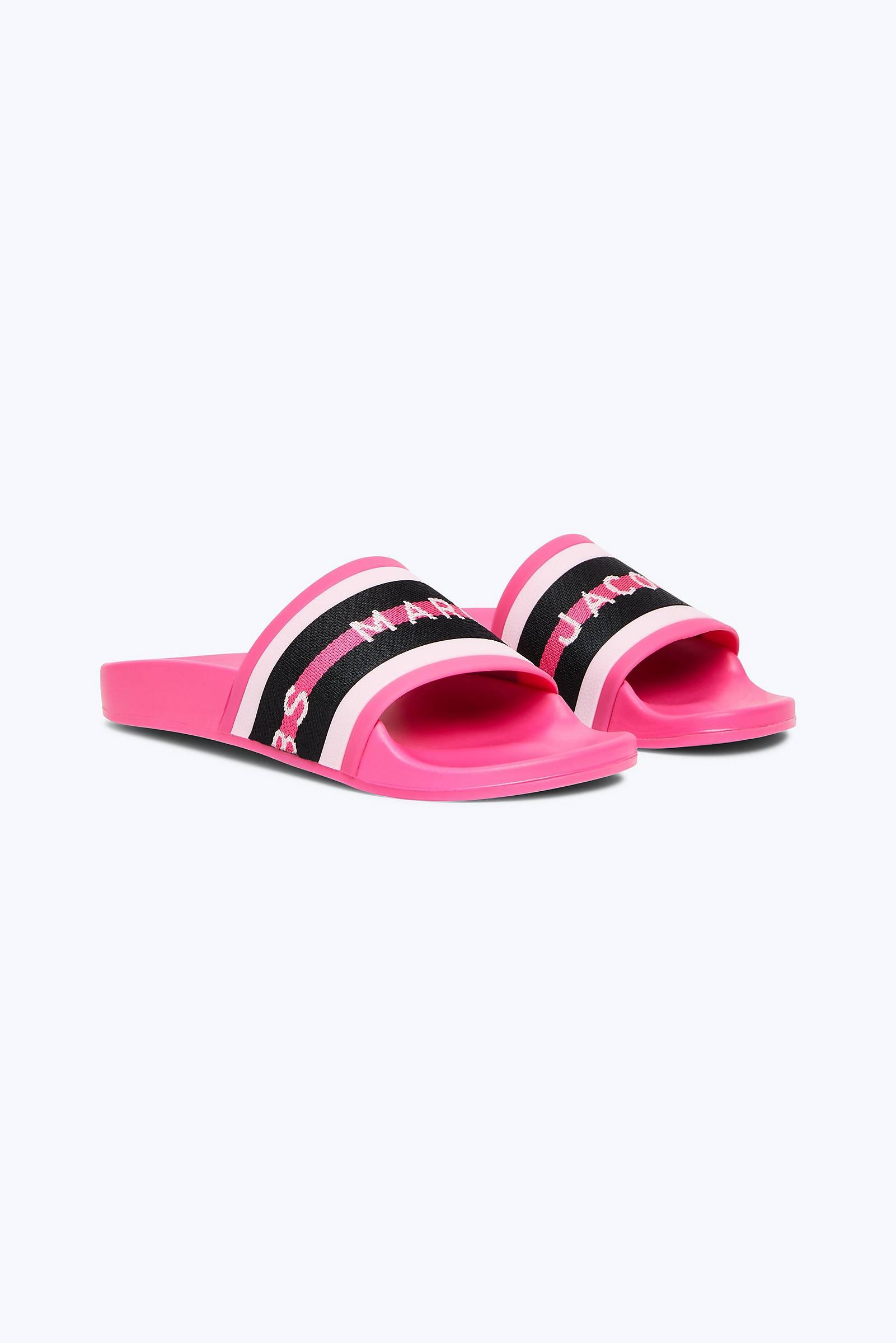 Marc Jacobs Logo Sport Slide Sandal in Pink - Lyst