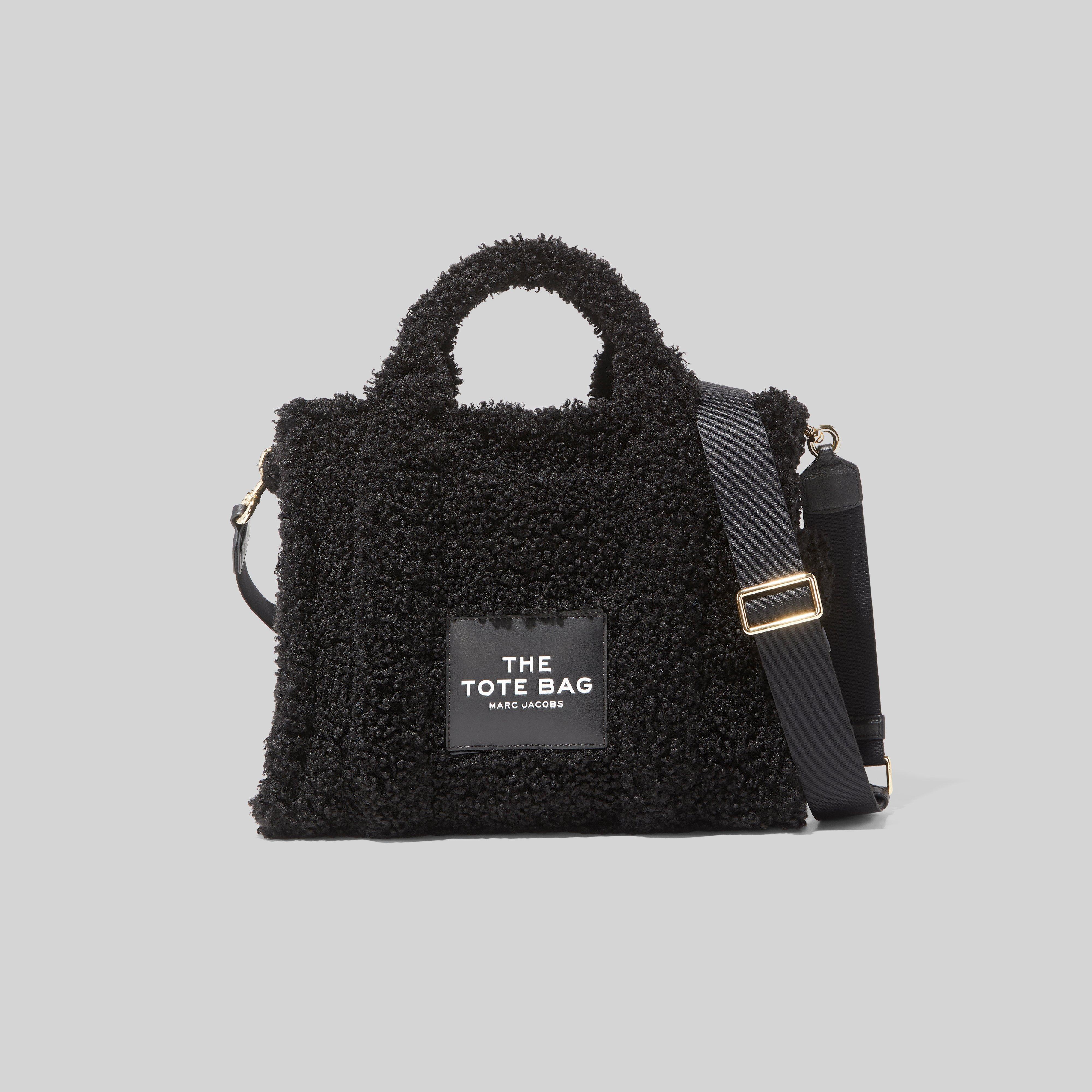  Marc Jacobs Women's The Teddy Small Tote, Black, One Size :  Clothing, Shoes & Jewelry