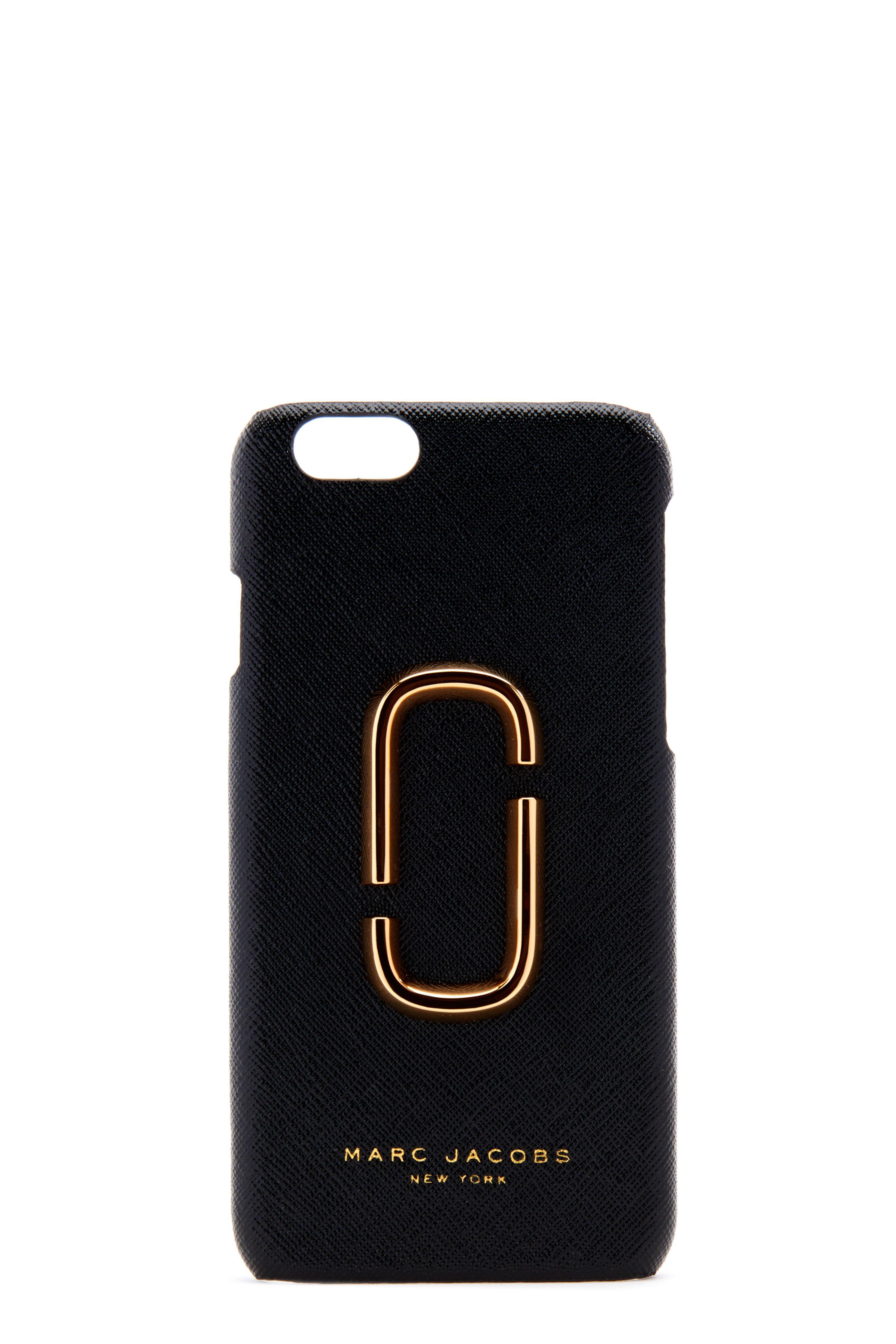 Marc Jacobs Leather J, Marc. Iphone 6s Case in Black - Lyst