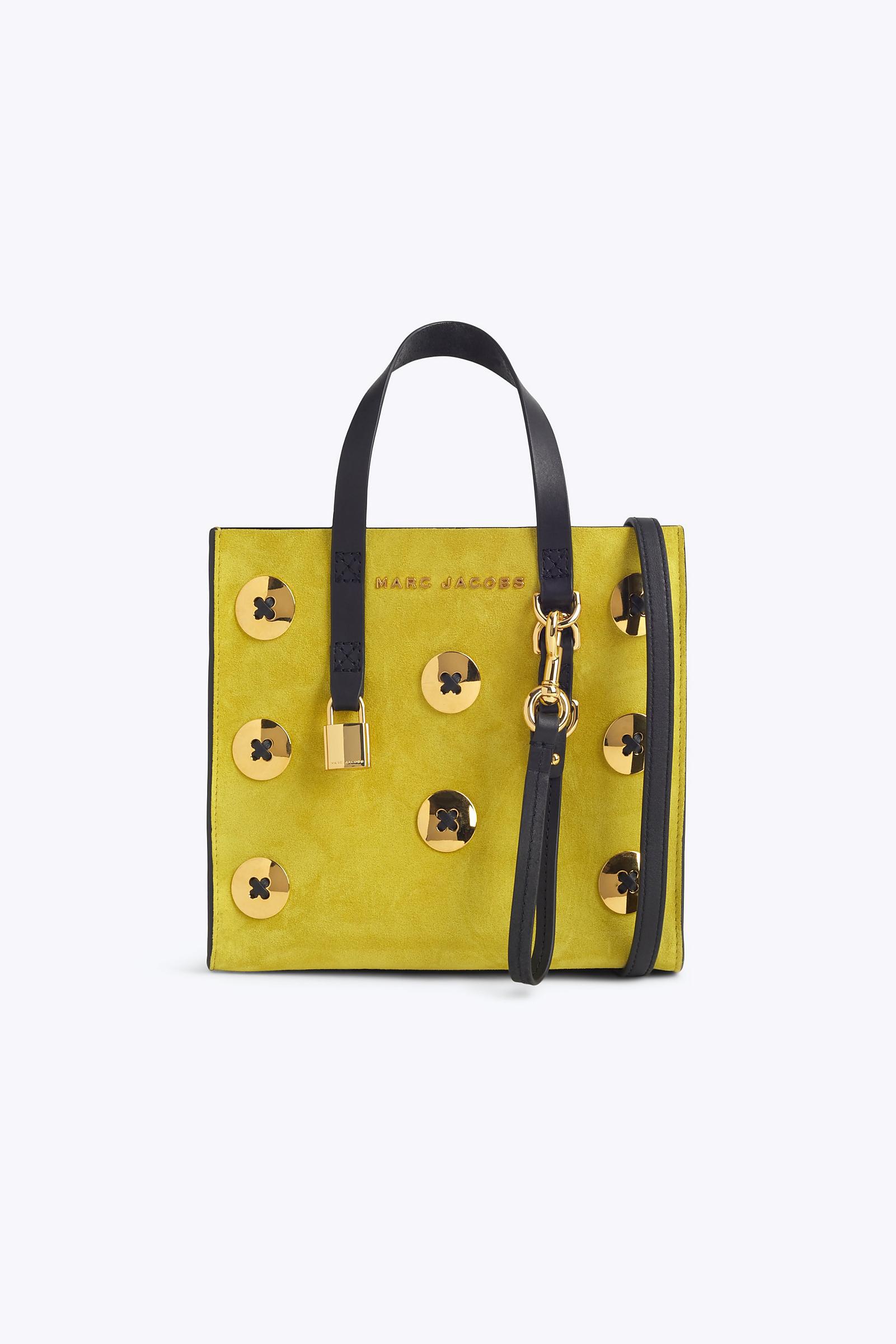 Marc Jacobs Leather Mini Grind Bag in Lemon (Yellow) - Lyst