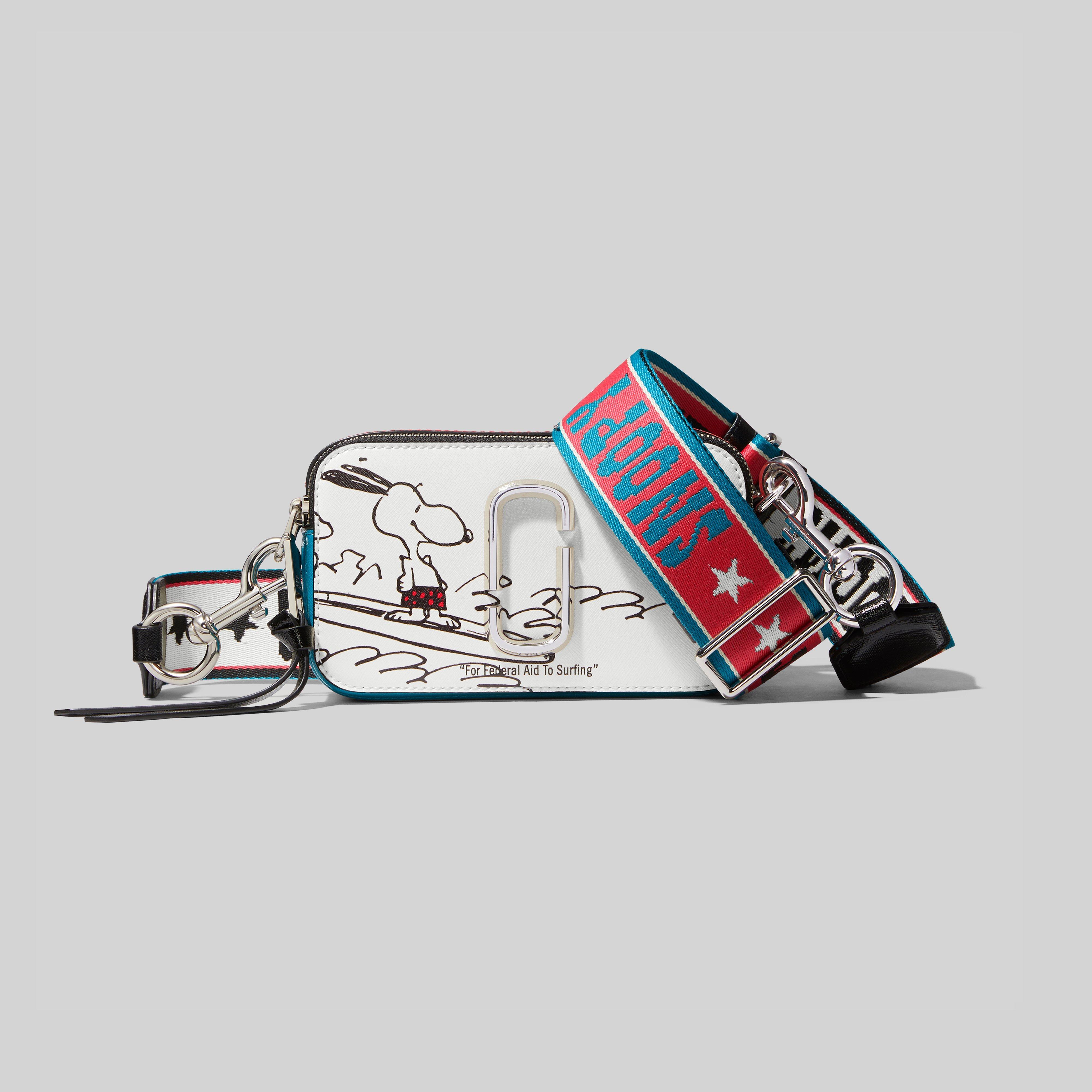 Marc Jacobs The Snapshot Small Camera Bag Peanuts X Collaboration in