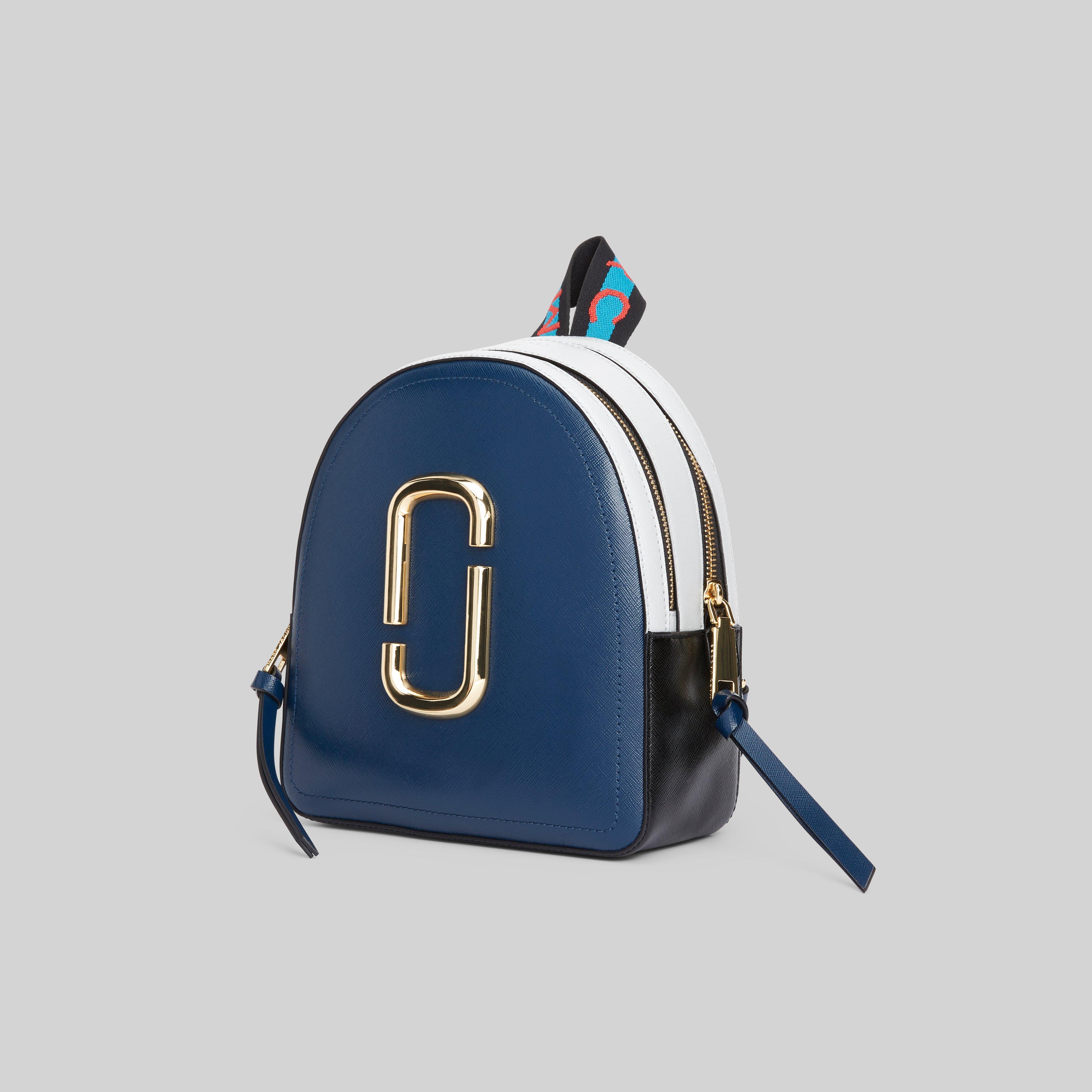 logo strap pack shot backpack