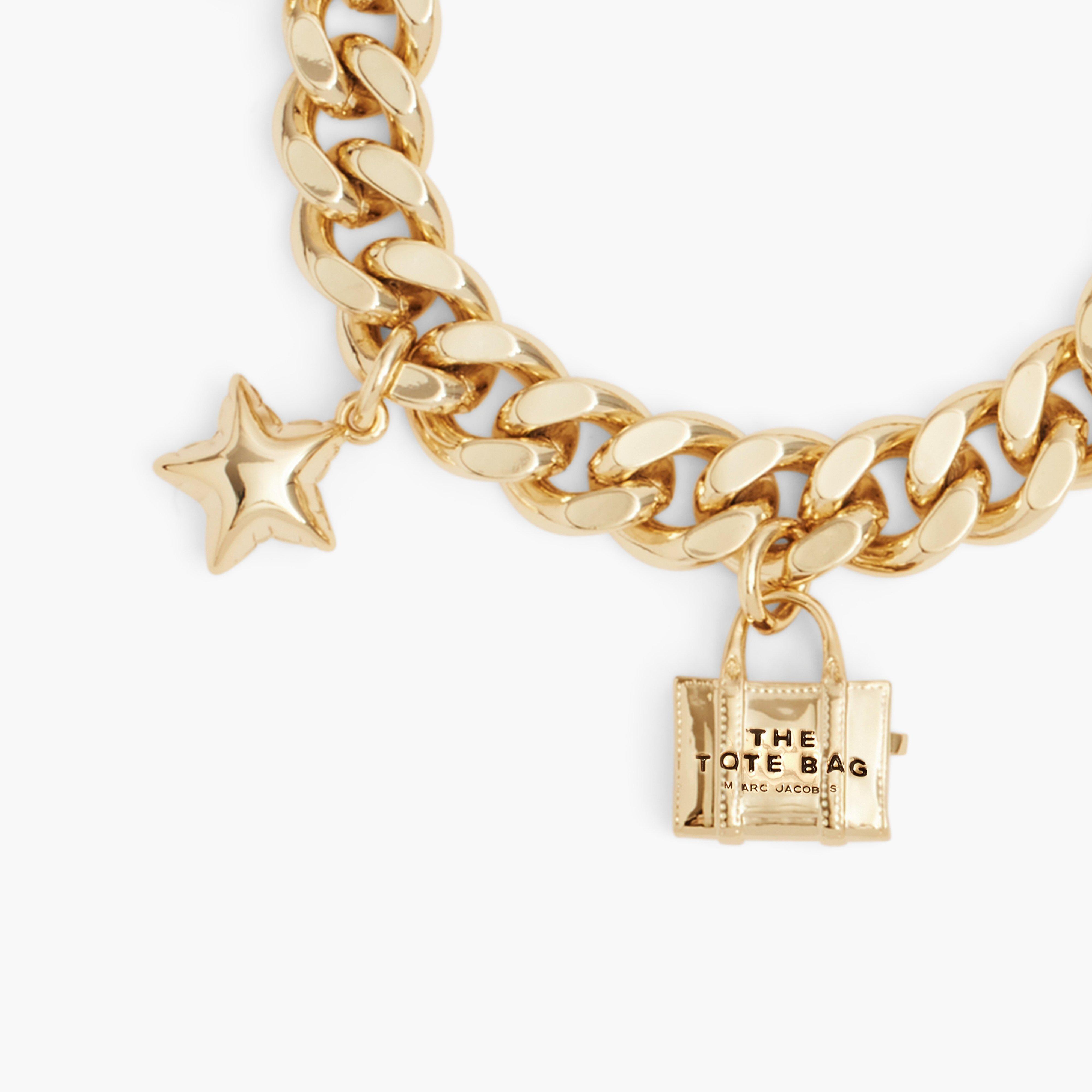 Marc Jacobs The Mini Icon Charm Bracelet in Metallic | Lyst