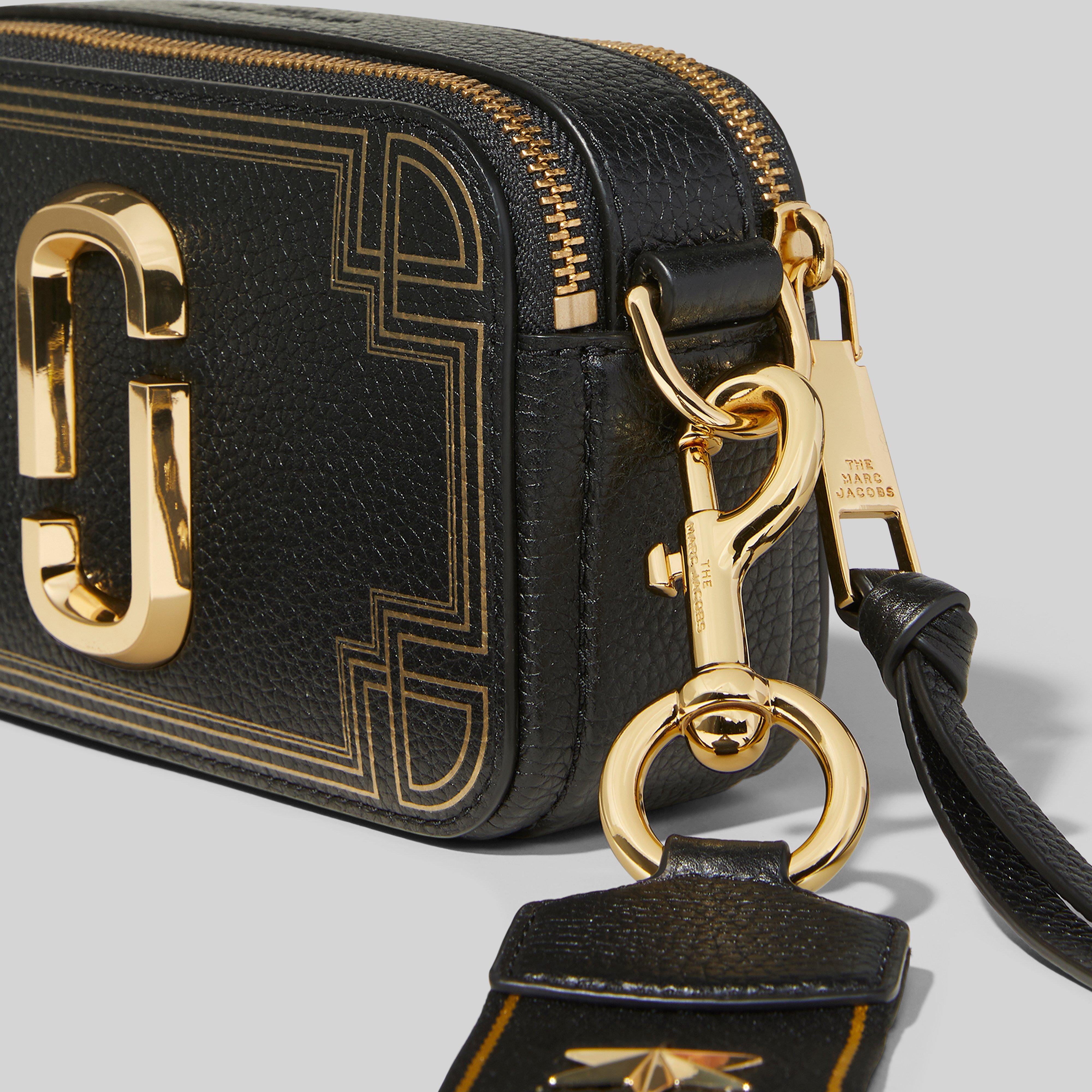 Marc Jacobs The Snapshot Gilded In Black Multi