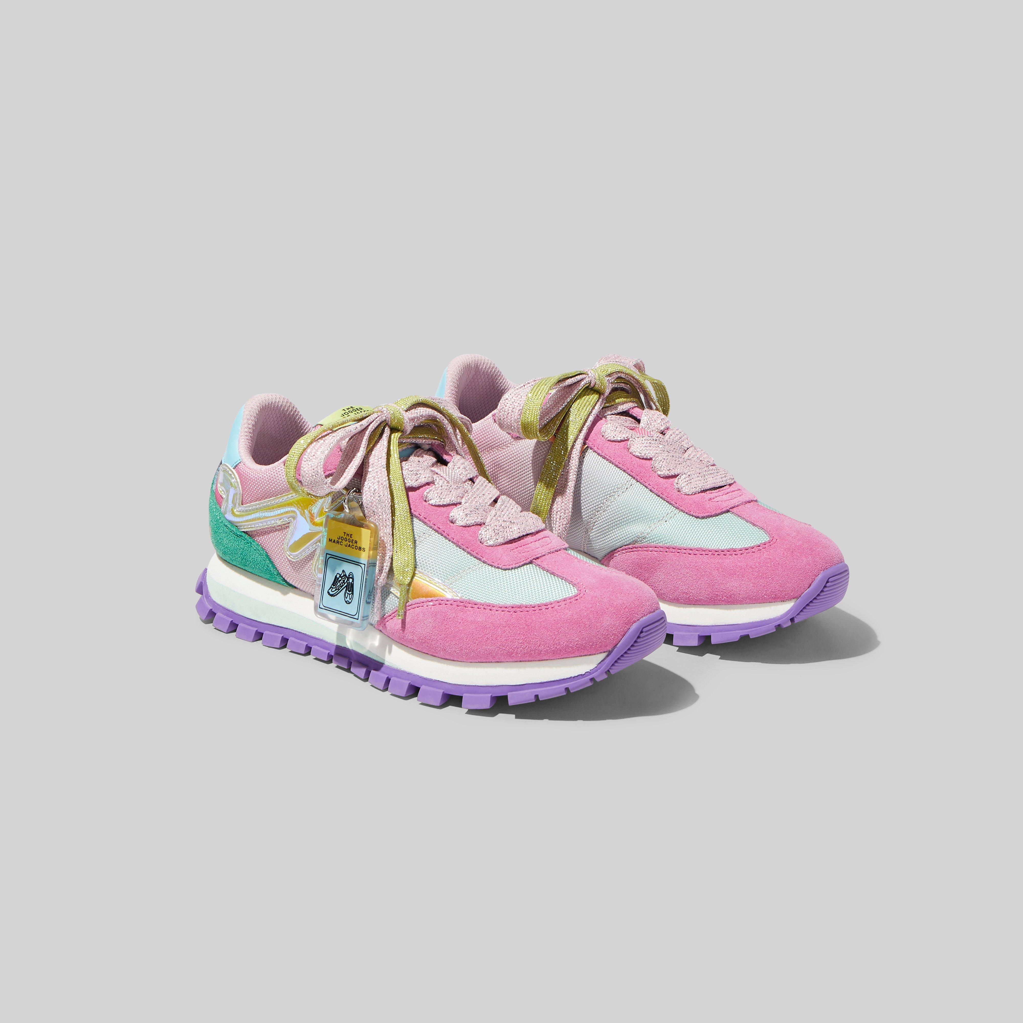 Marc Jacobs Synthetic The Jogger Sneakers in Pink - Lyst