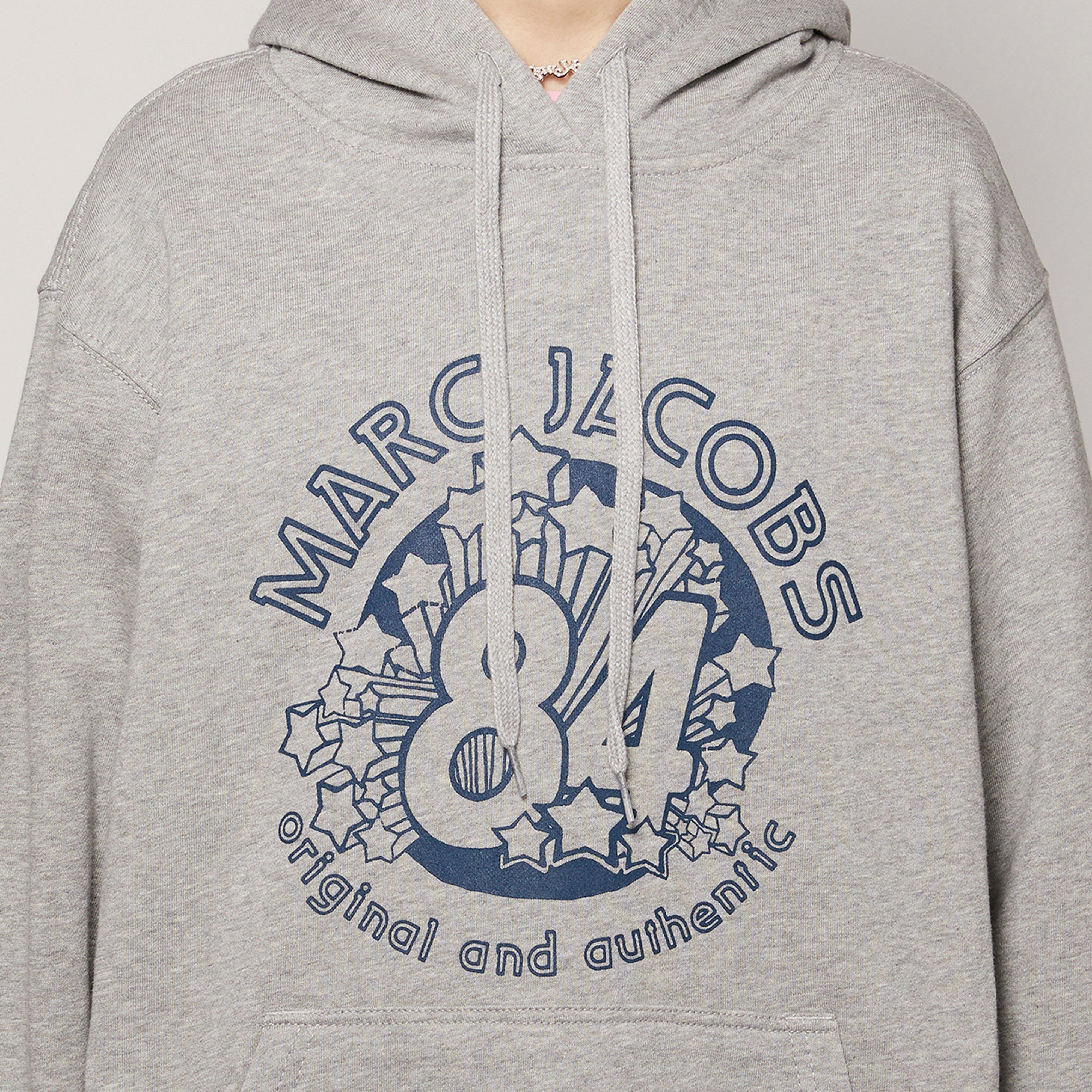 Marc Jacobs Cashmere The Hoodie in Grey Melange (Gray) Lyst