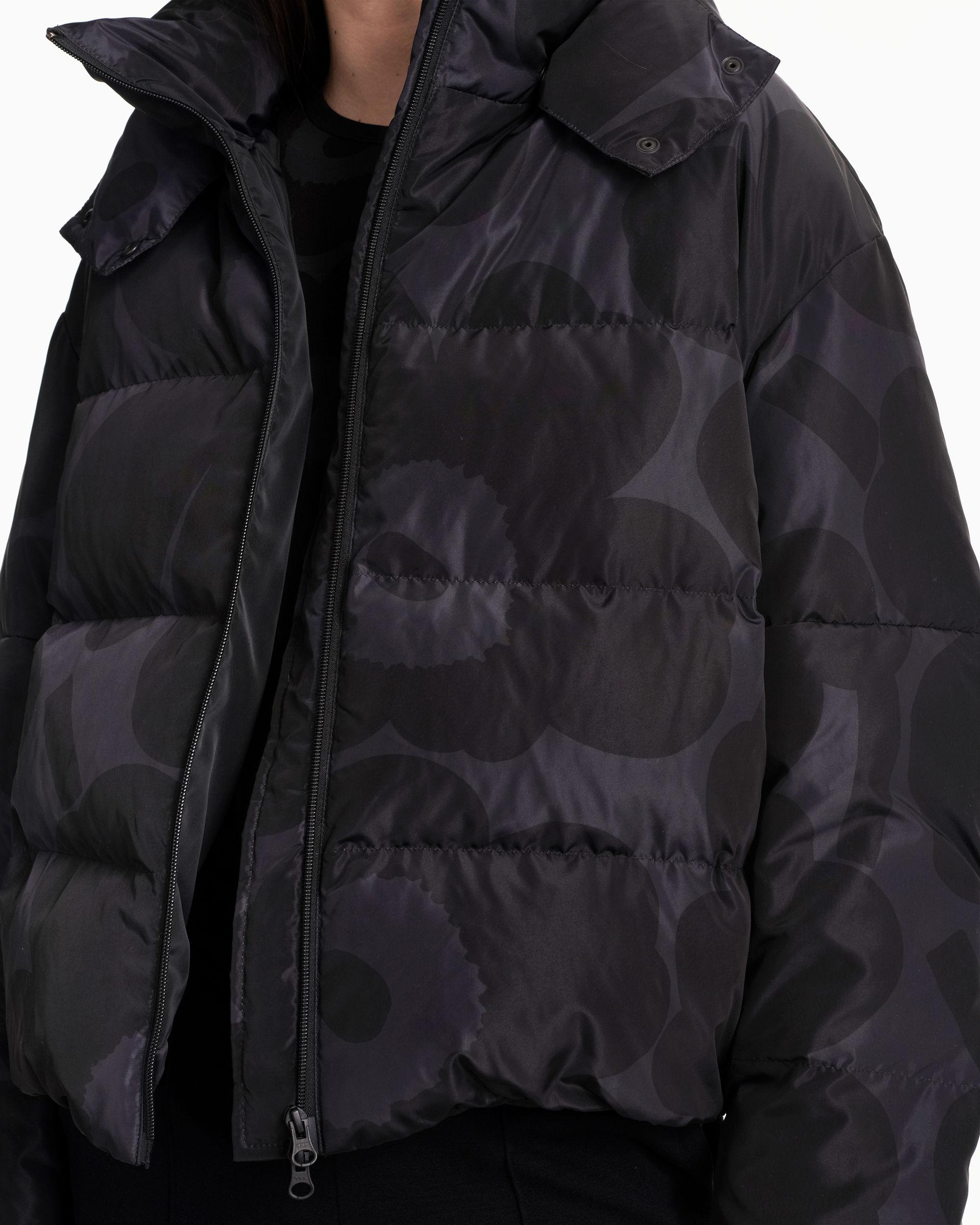 Marimekko Synthetic 50% Final Sale Viekkaus Unikko Puffer Coat in Black -  Lyst
