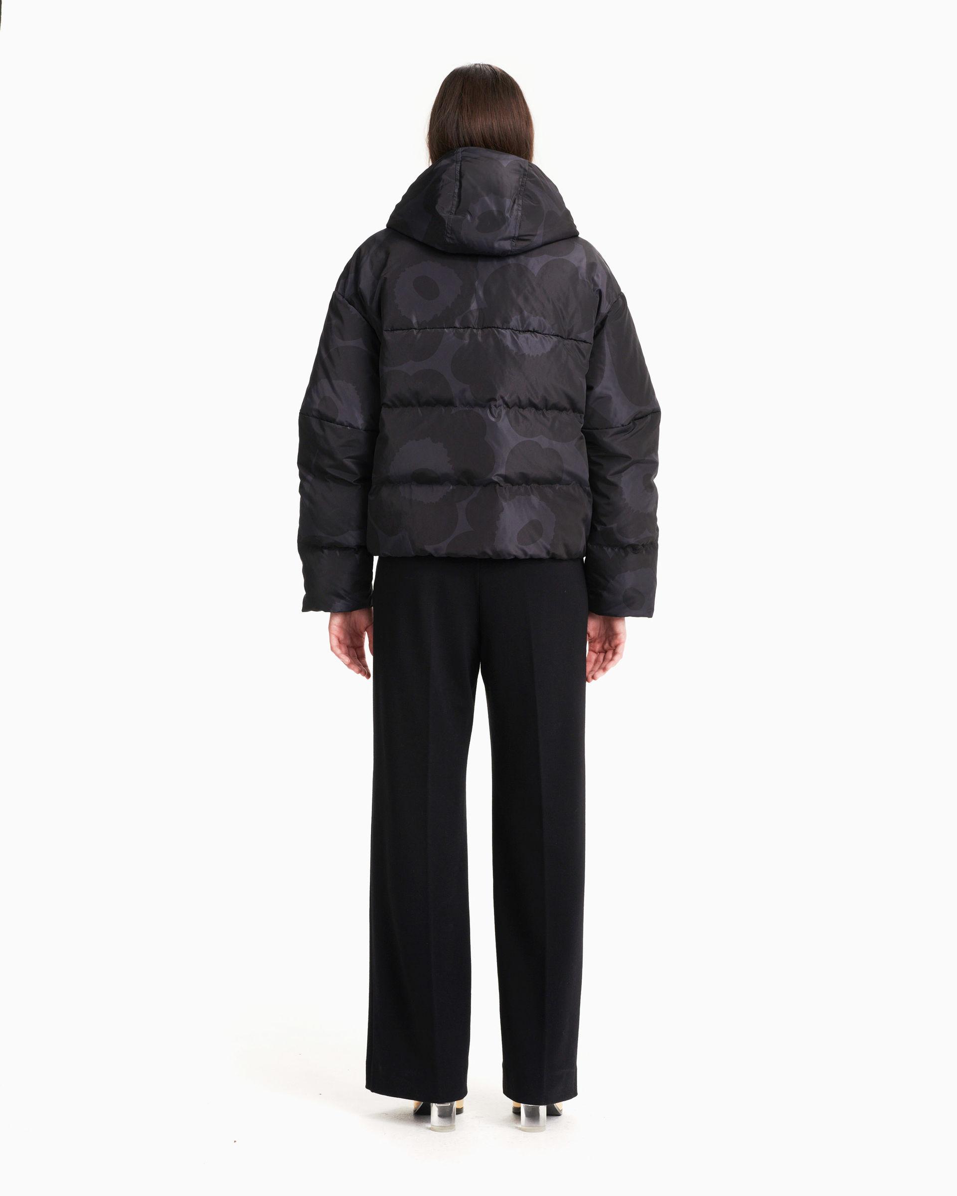 Marimekko Synthetic 50% Final Sale Viekkaus Unikko Puffer Coat in Black -  Lyst