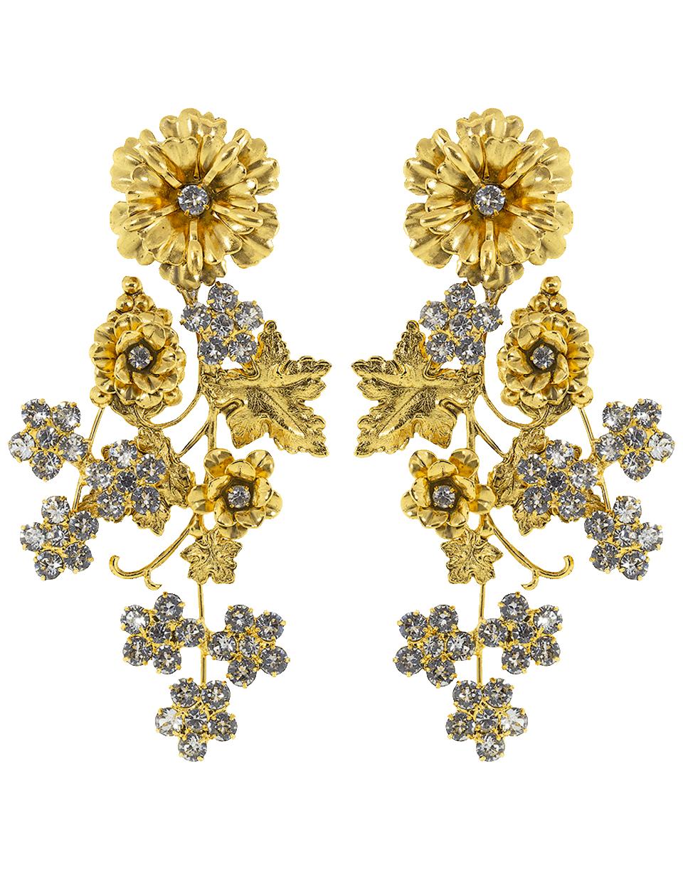 Lyst Jennifer Behr Viola Earrings in Metallic
