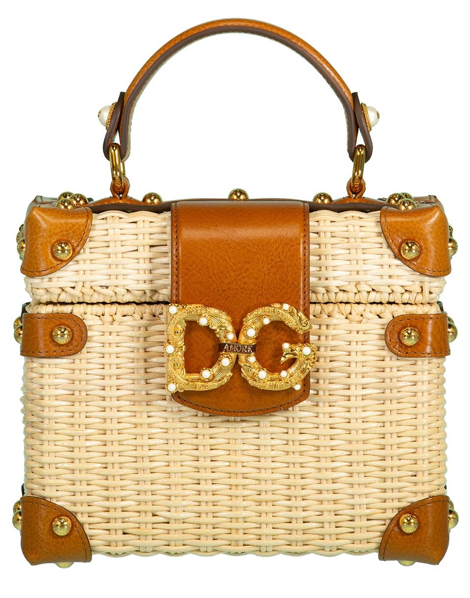 dolce and gabbana wicker bag