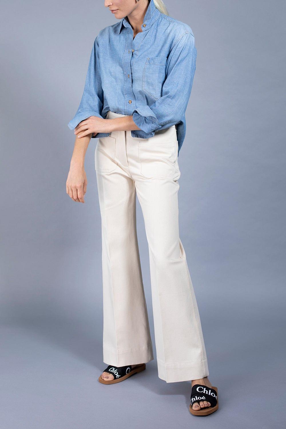 Victoria Beckham Cotton Alina Jean in 
