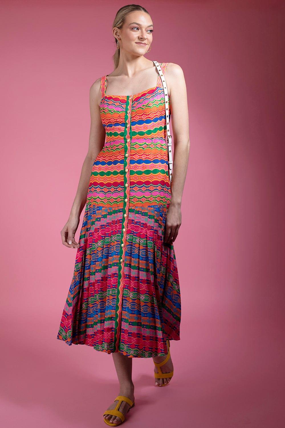 Saloni Synthetic Karen Dress in Red | Lyst