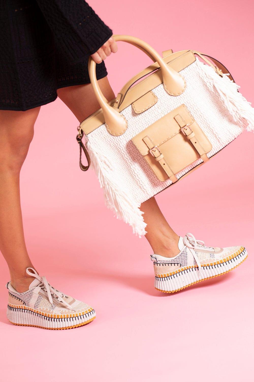 chloe platform sneakers