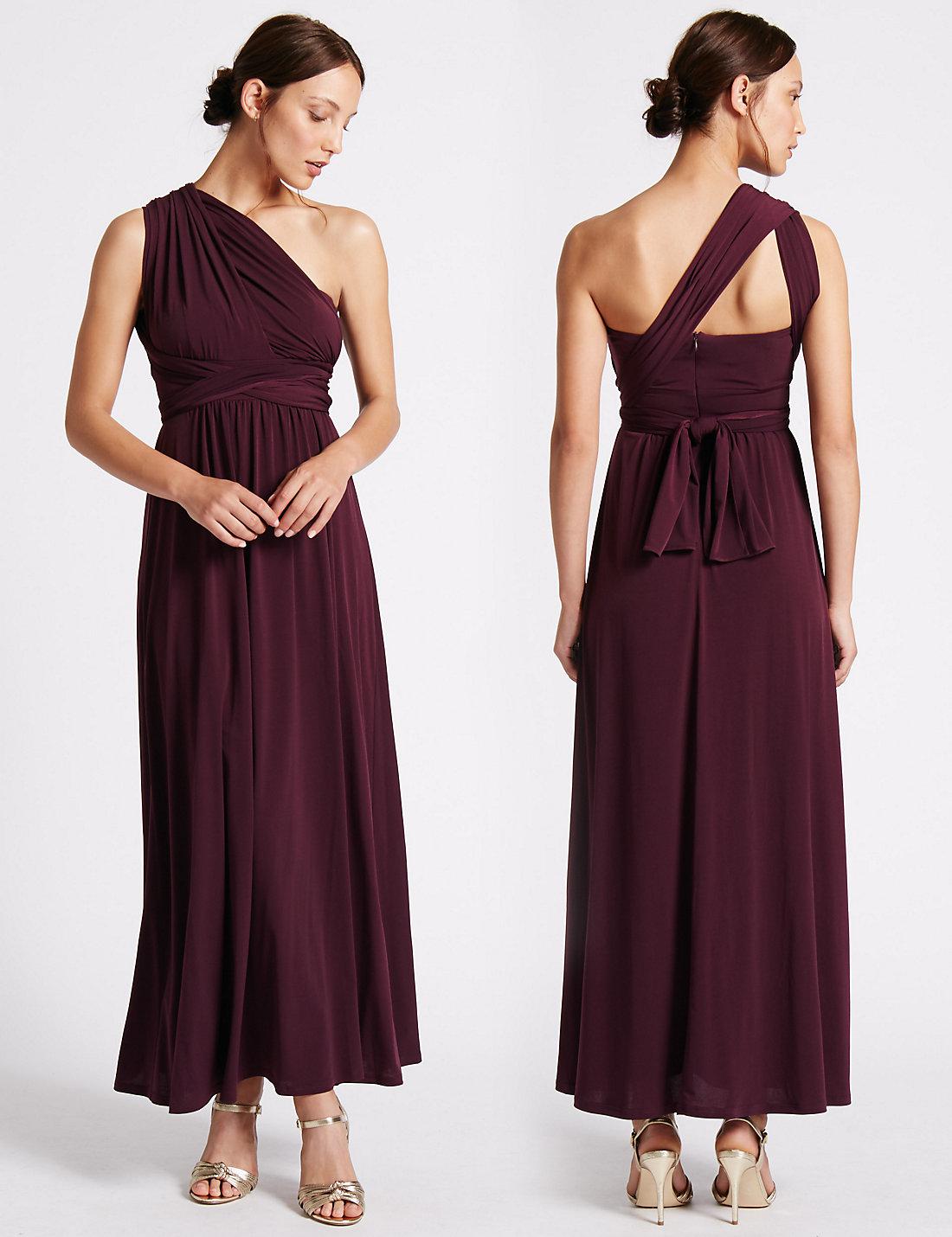 marks and spencer multiway maxi dress