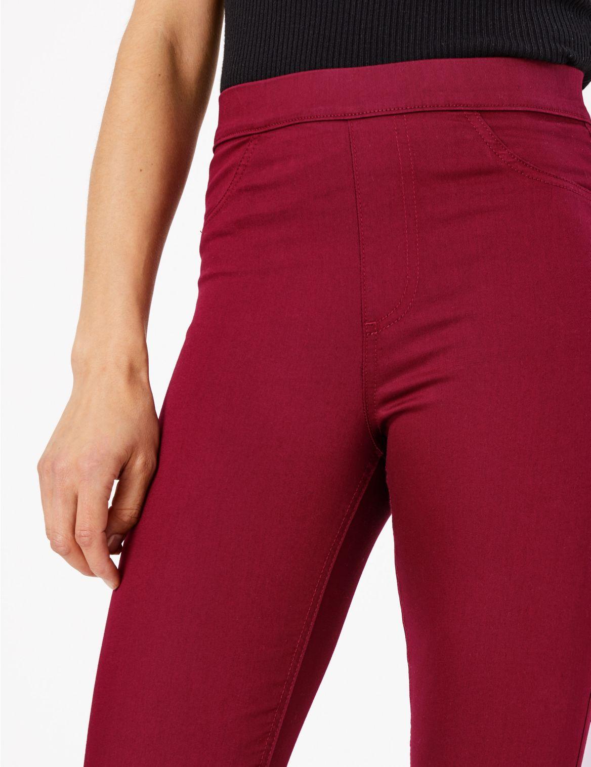 red jeggings marks and spencer