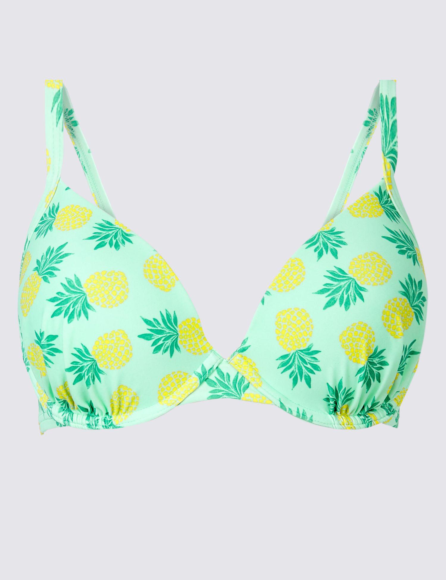 pineapple swim top