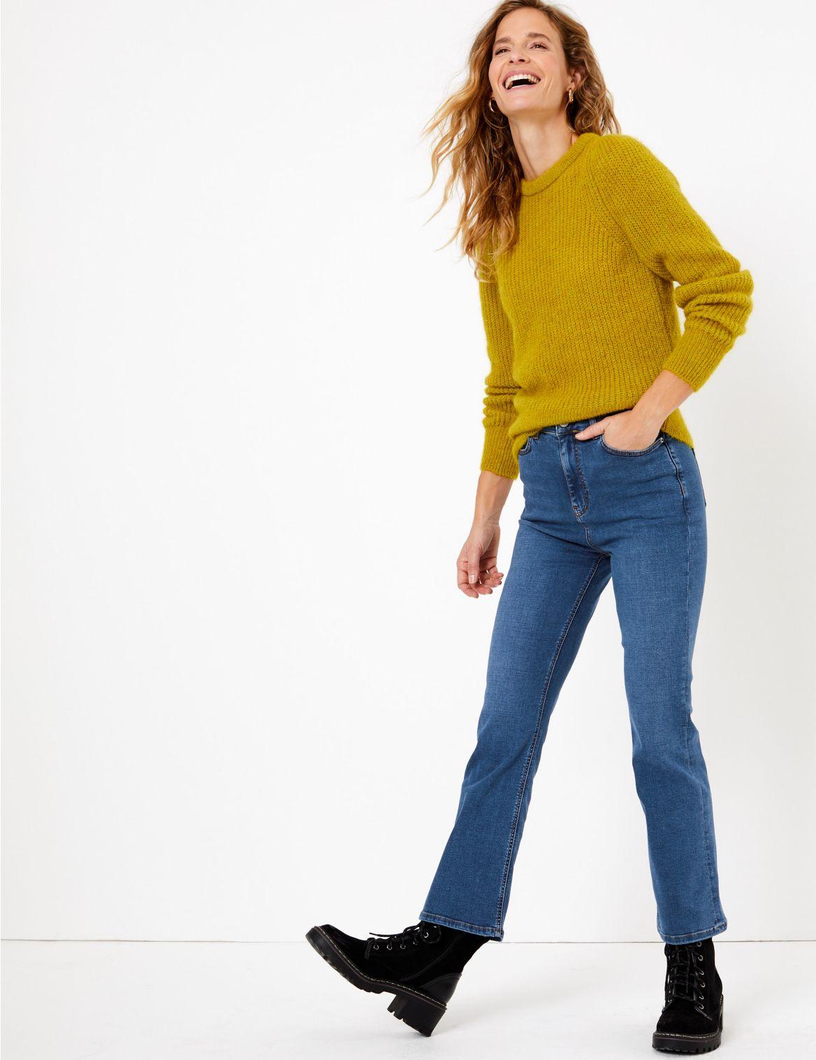 cropped jeans marks and spencer