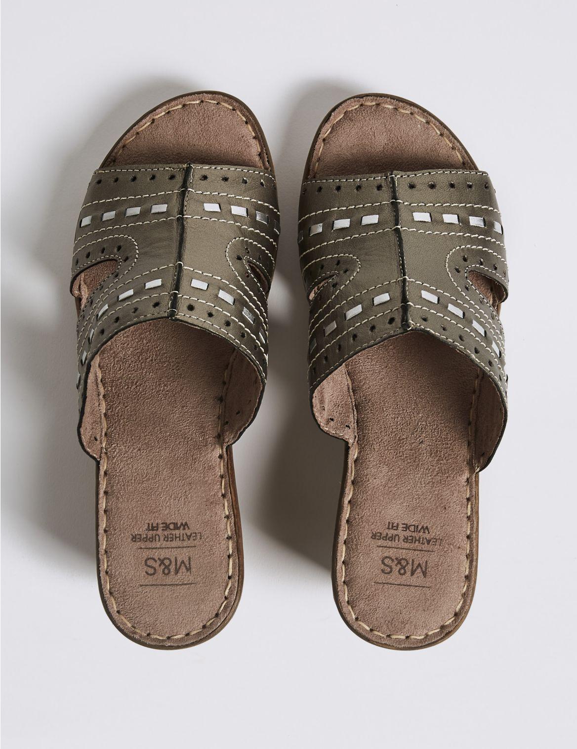 m and s sandals wide fit