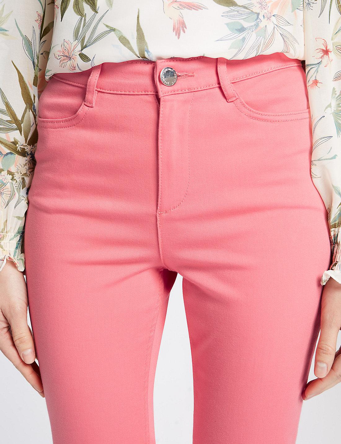 roma rise slim leg jeans