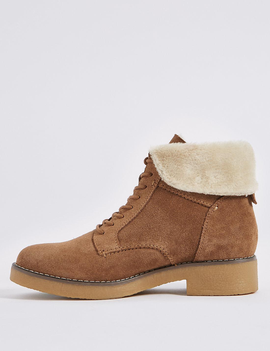 marks and spencer womens wide fit ankle boots