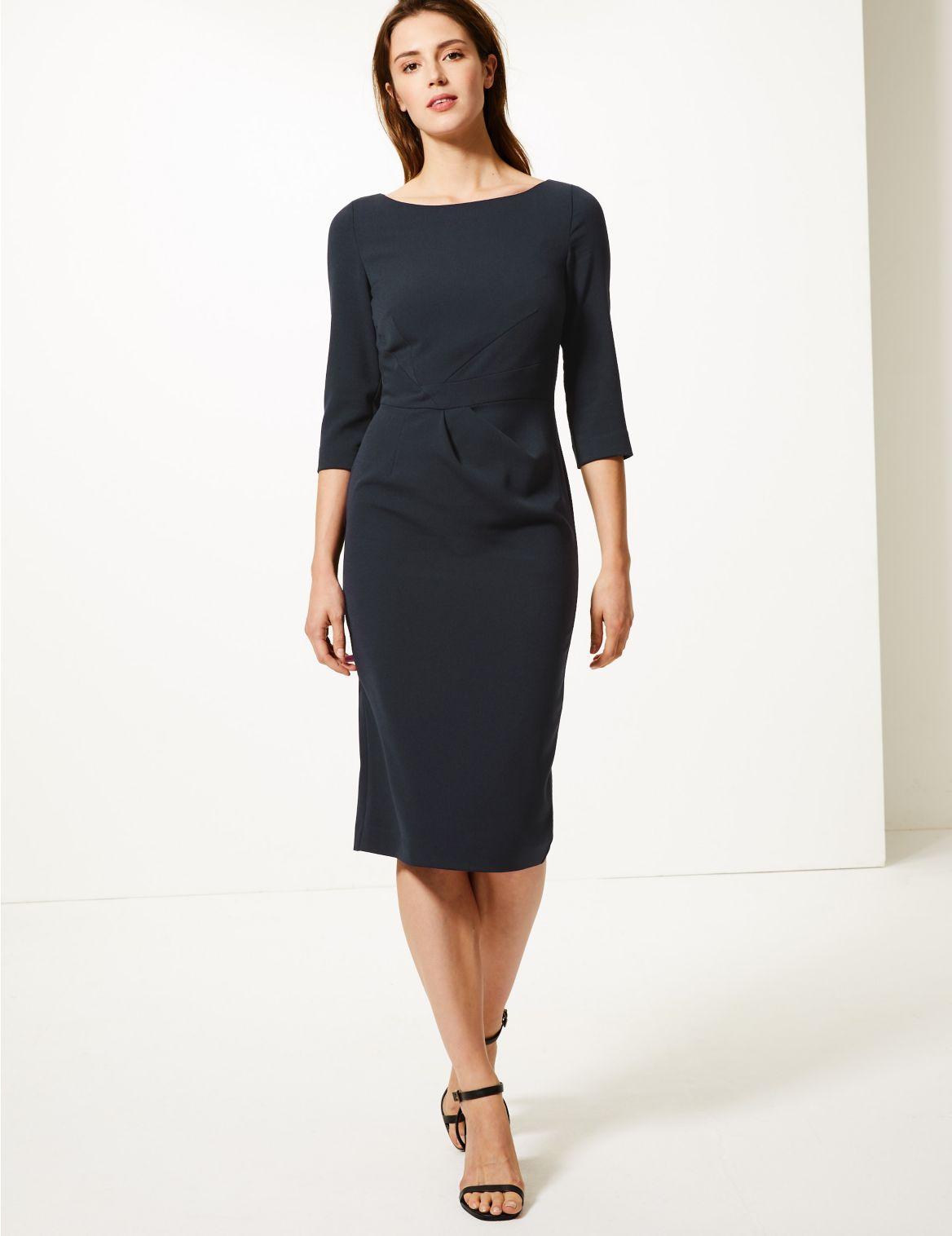 Long sleeve bodycon dress for a party Marks and spencer bodycon dresses in women