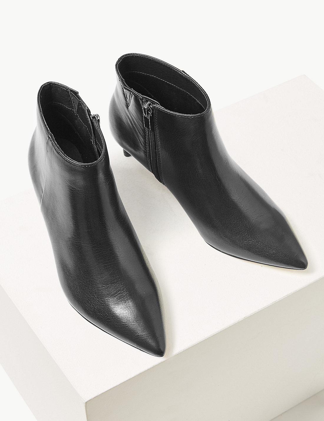 kitten heel boots wide fit