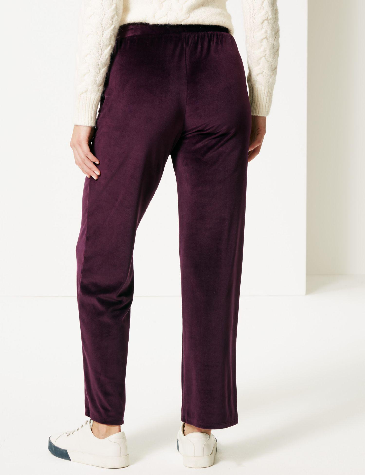 marks and spencer velour joggers