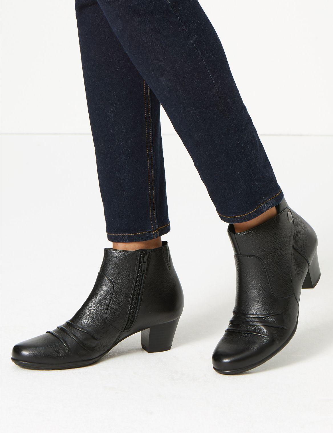 marks and spencer ankle boots