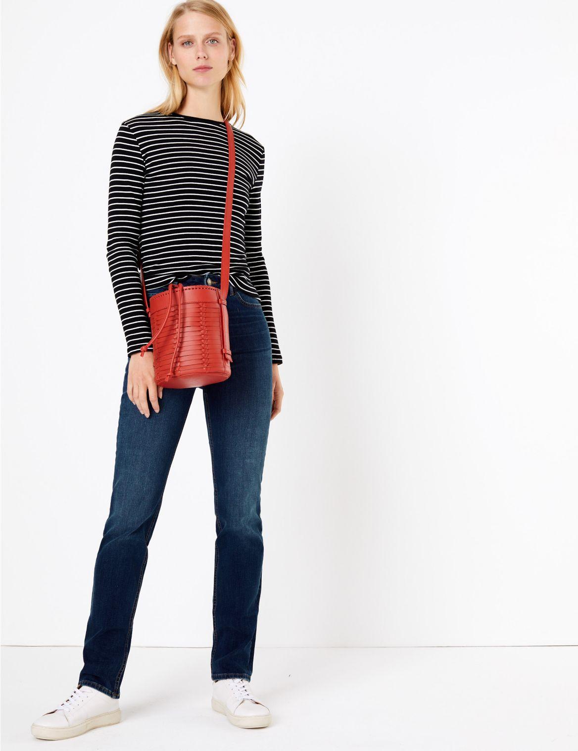 marks and spencer jeans straight leg