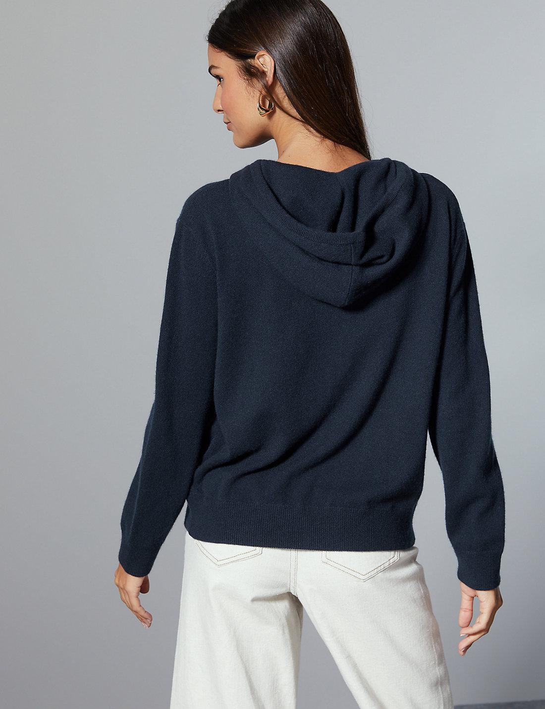 cashmere hooded jumper