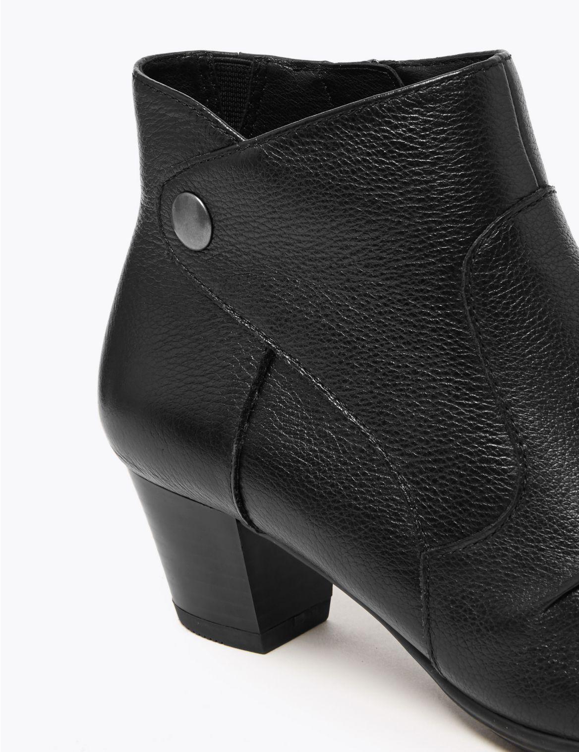 marks and spencer flat ankle boots