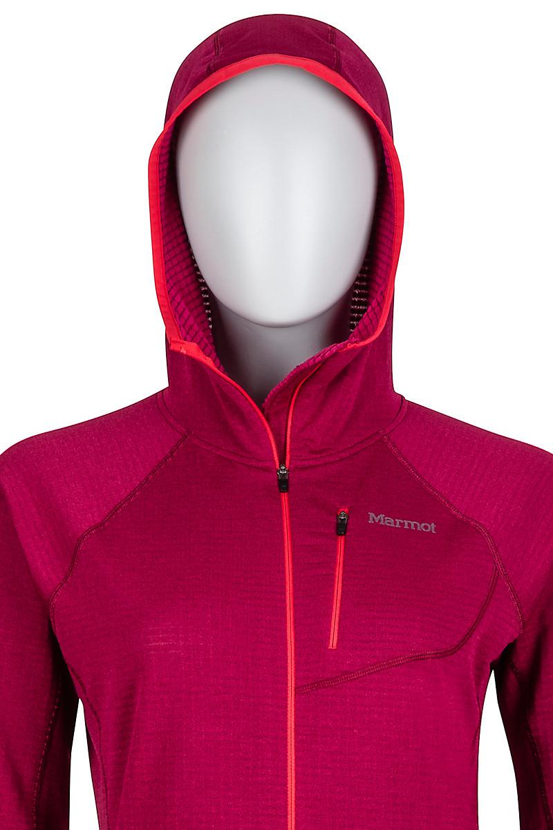 Marmot Fleece Neothermo Hoody in Red - Lyst