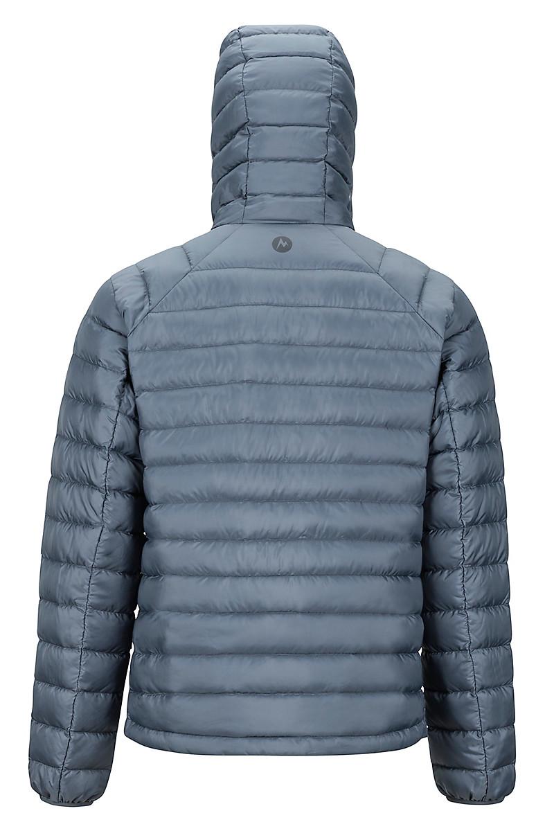 Marmot Highlander Down Hooded Jacket in Steel Onyx (Blue) for Men Lyst