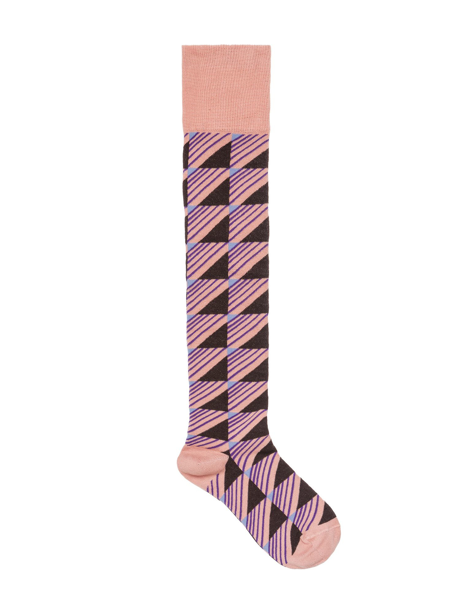 Marni Popsock In Cotton And Nylon Jacquard, Rhythm Design in Multicolor Lyst